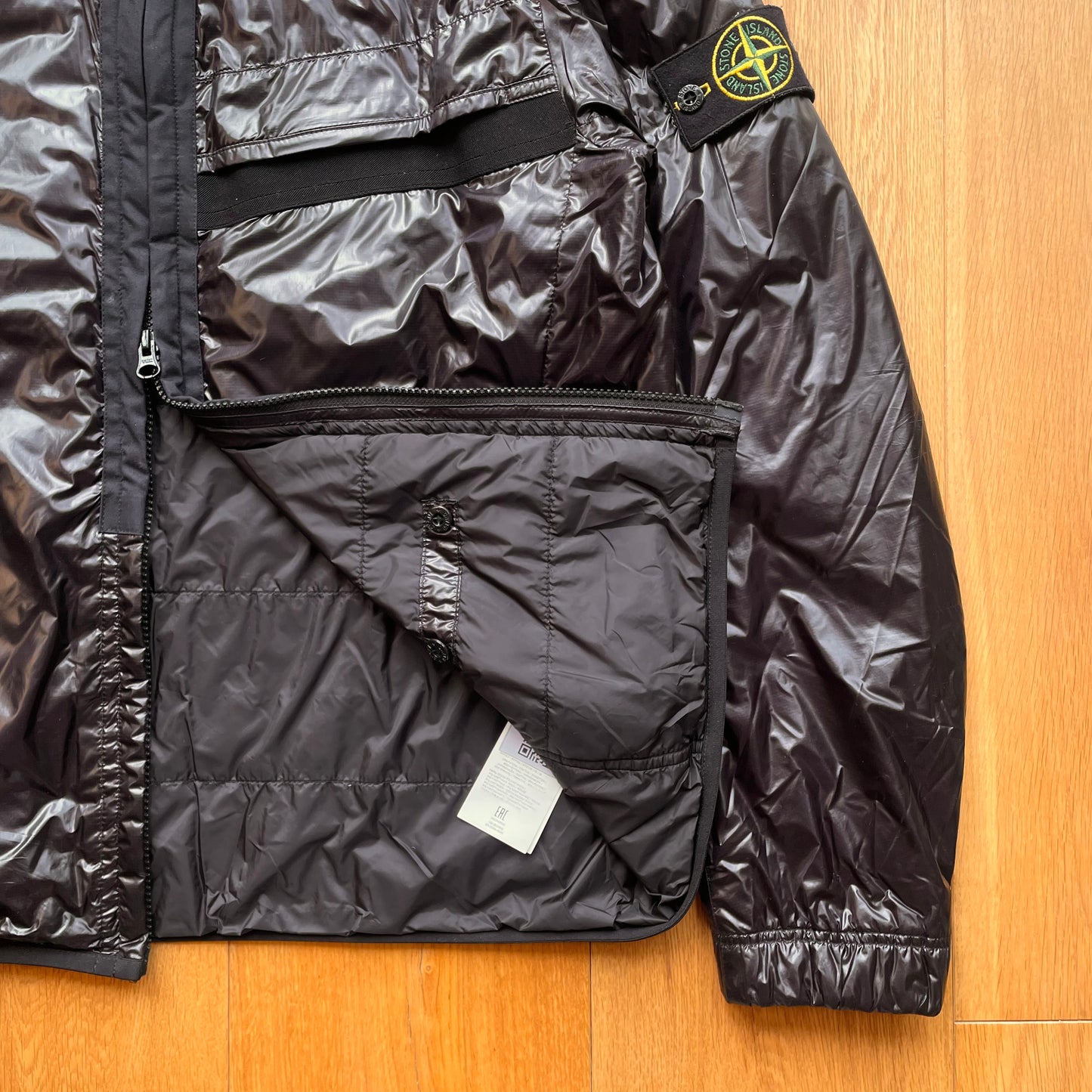Stone Island Pertex Quantum Y Primaloft Concealed Hood Jacket