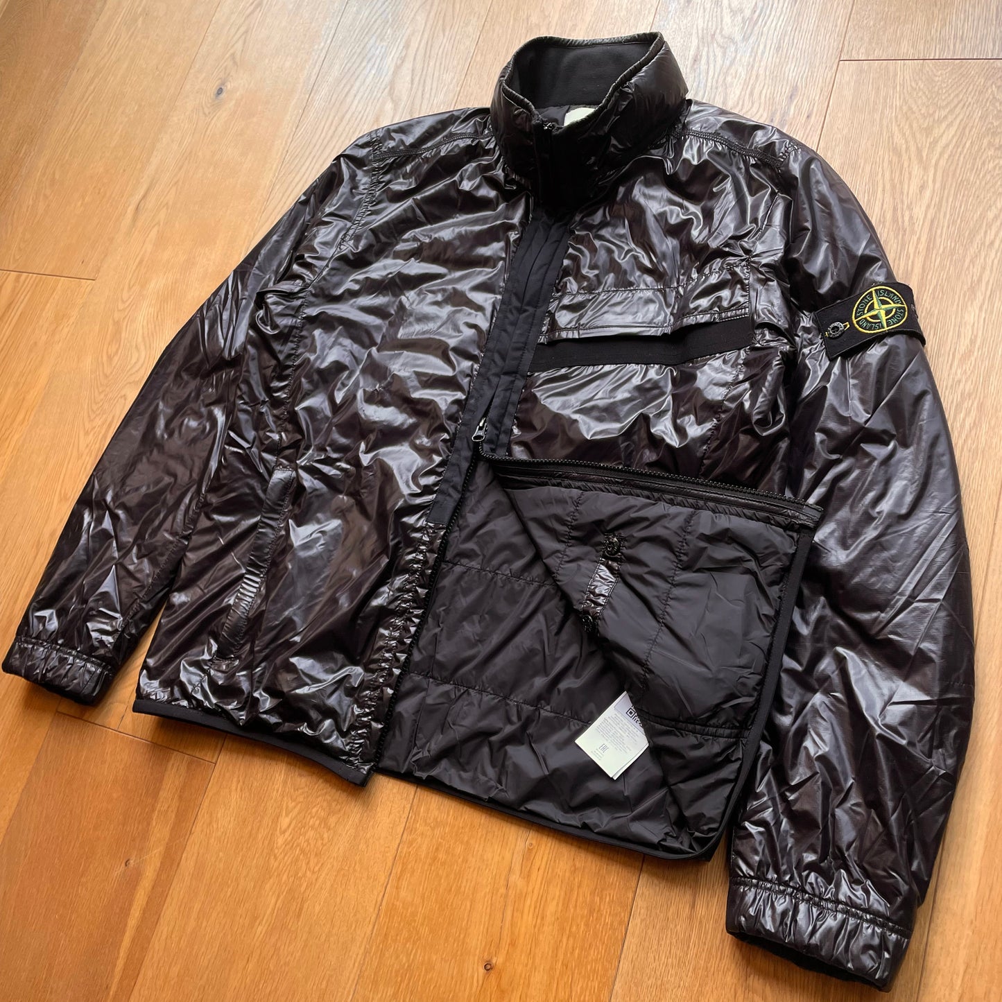 Stone Island Pertex Quantum Y Primaloft Concealed Hood Jacket