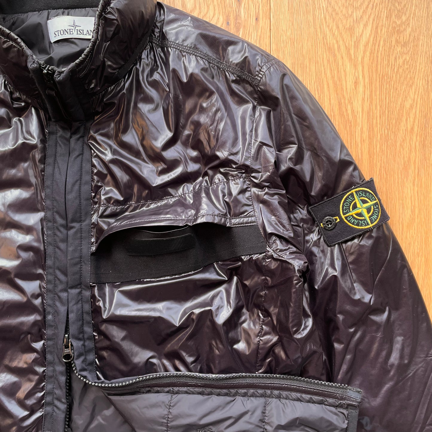 Stone Island Pertex Quantum Y Primaloft Concealed Hood Jacket