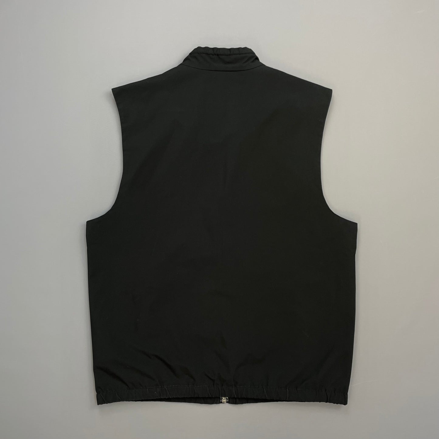 Prada Sport Black 2009 Windstopper Toggle-Collar Gilet Vest