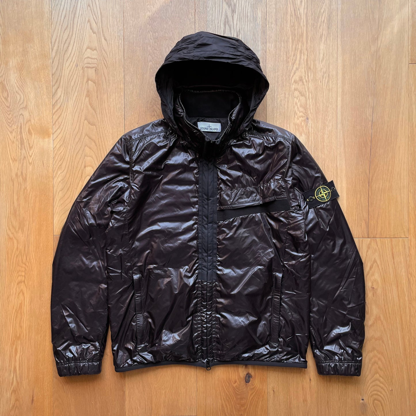 Stone Island Pertex Quantum Y Primaloft Concealed Hood Jacket