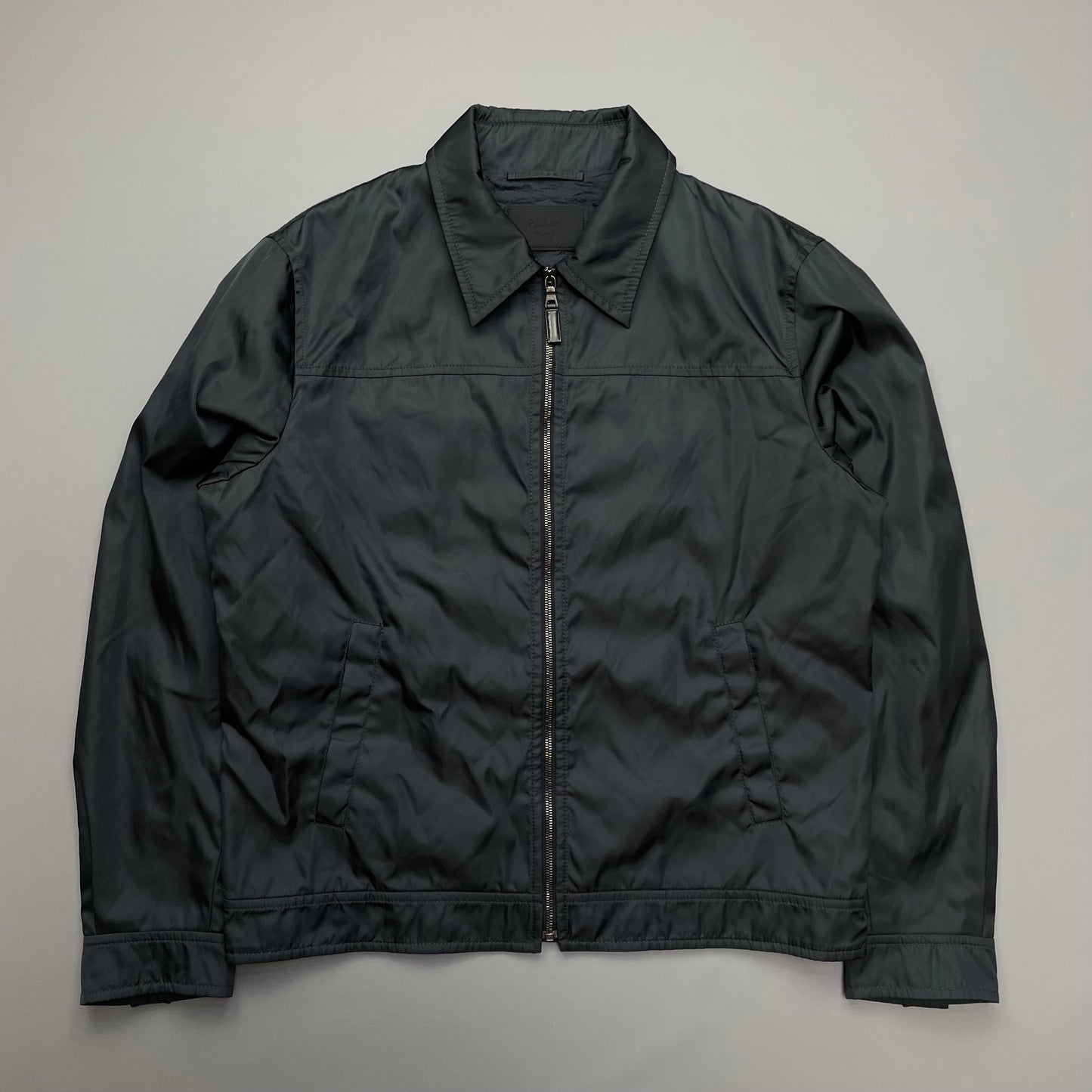 Prada Milano 2006 Lightweight Nylon Overshirt Jacket