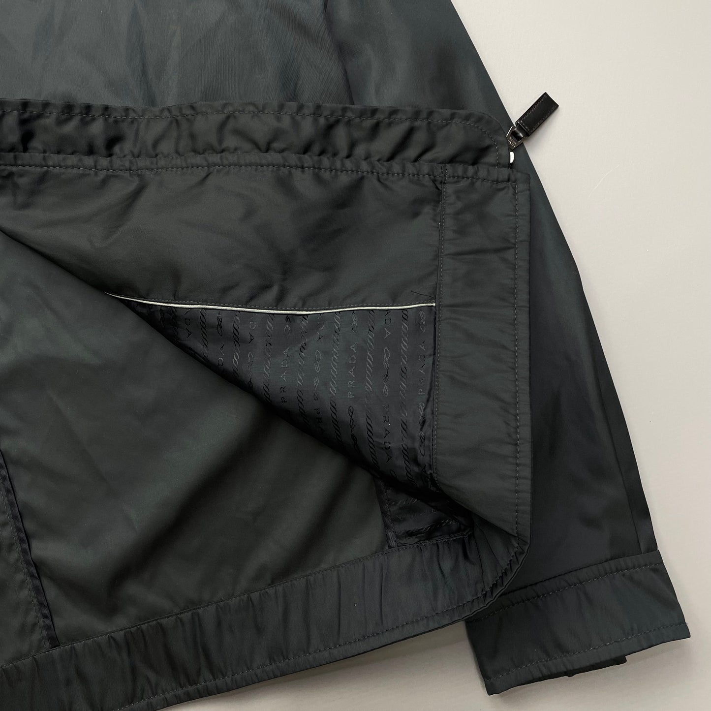 Prada Milano 2006 Lightweight Nylon Overshirt Jacket