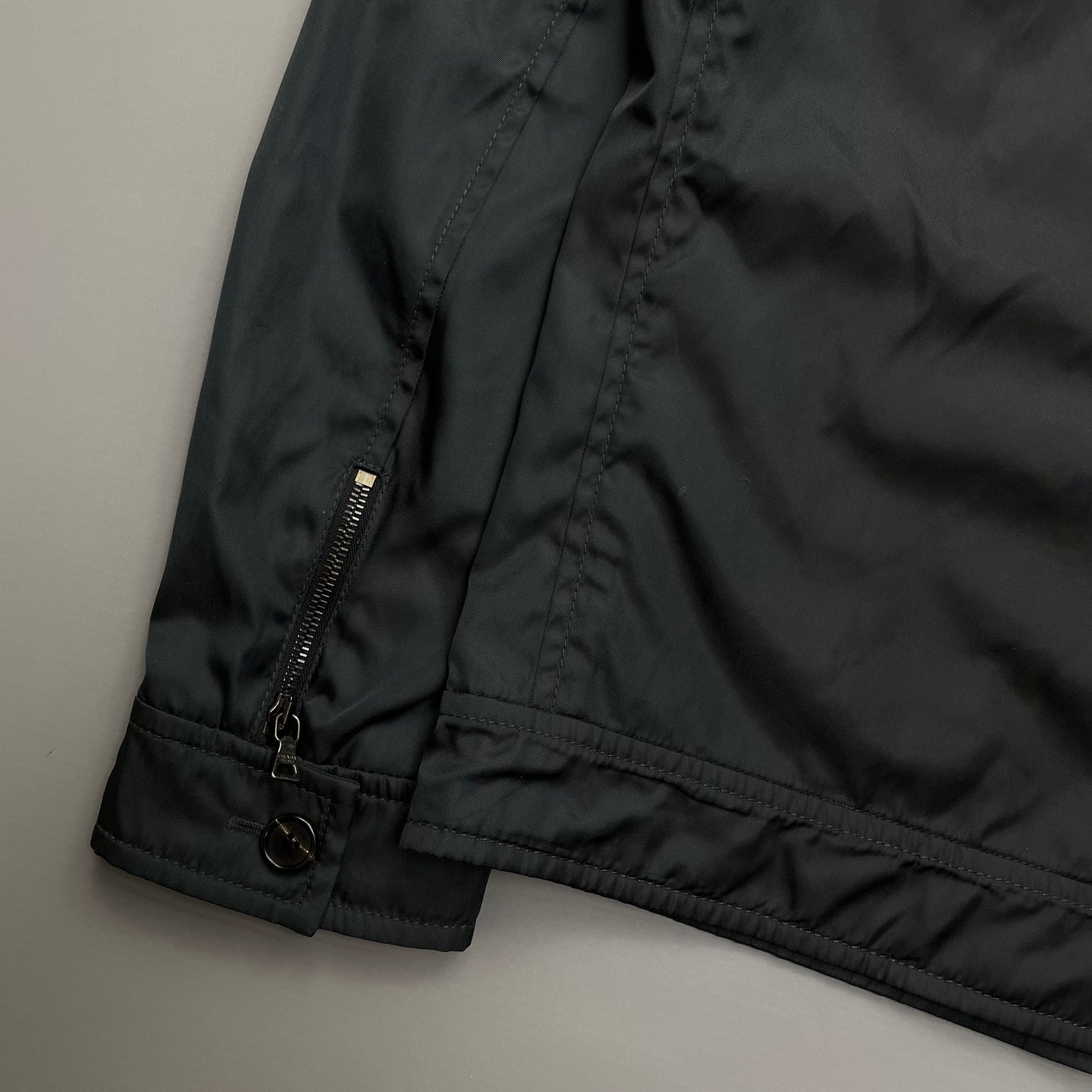 Prada Milano 2006 Lightweight Nylon Overshirt Jacket