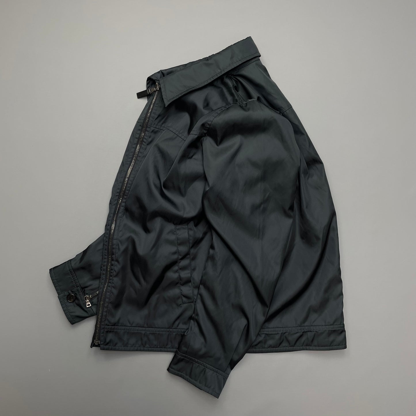 Prada Milano 2006 Lightweight Nylon Overshirt Jacket