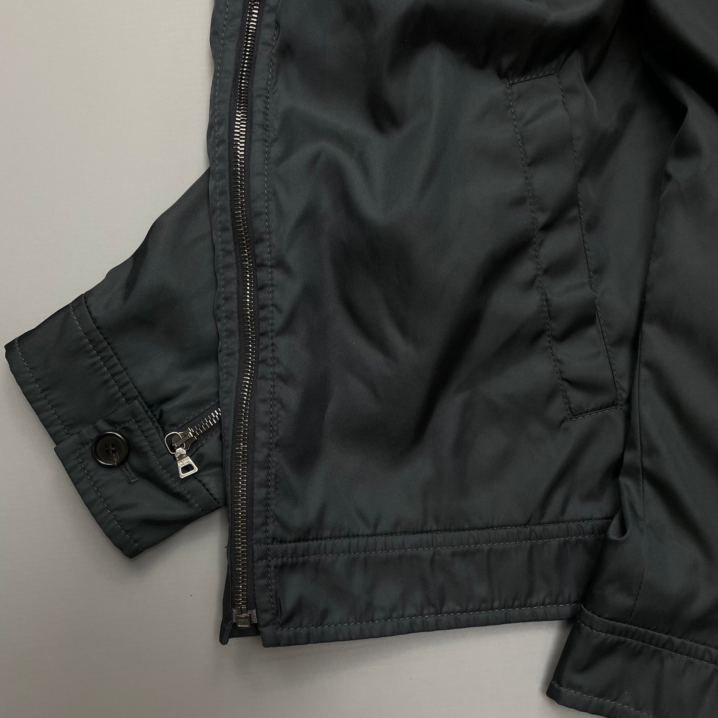 Prada Milano 2006 Lightweight Nylon Overshirt Jacket