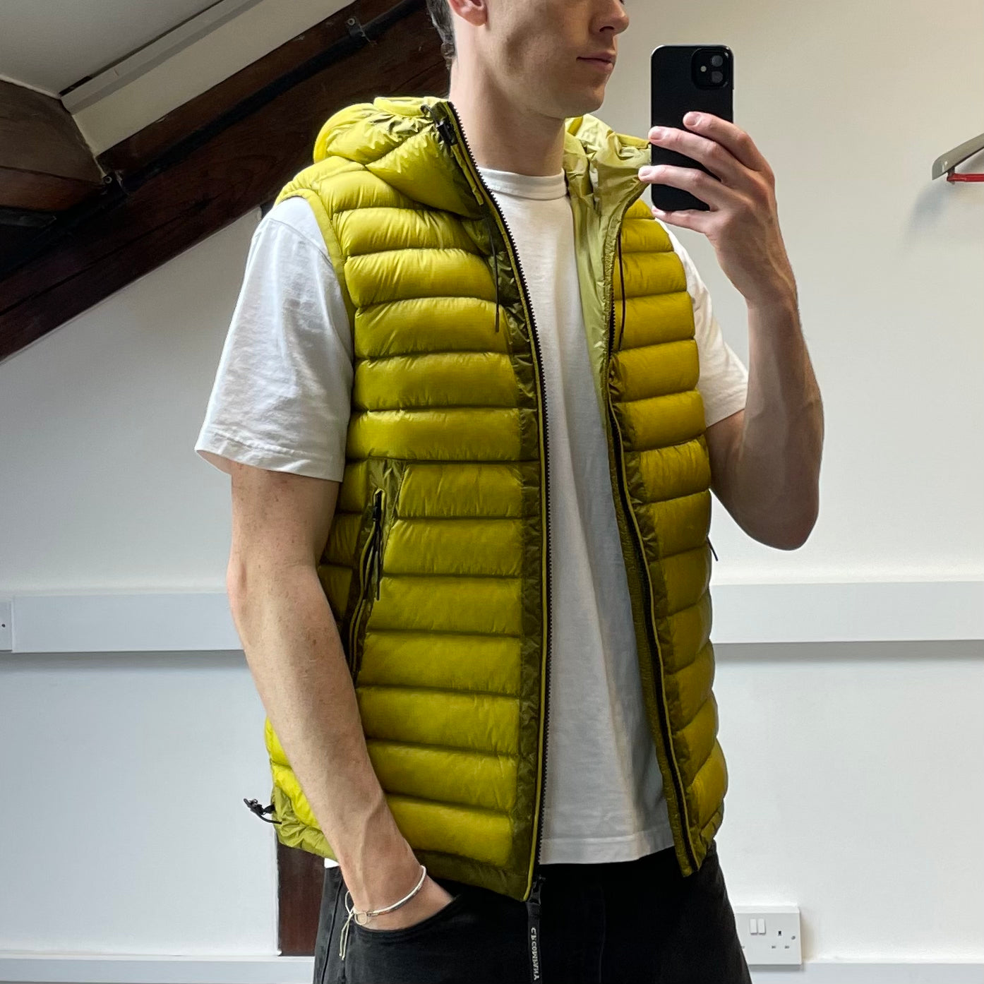 C.P. Company Golden Palm D.D. Shell Goggle Gilet Vest