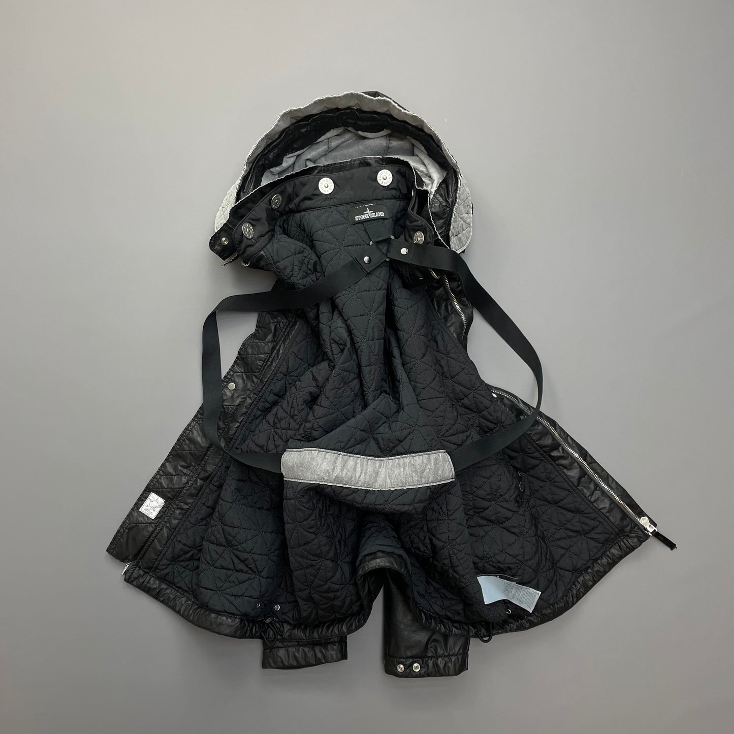 Stone Island Black Poly-Hide 2L Shadow Project 10th Anniversary 2018 Jacket