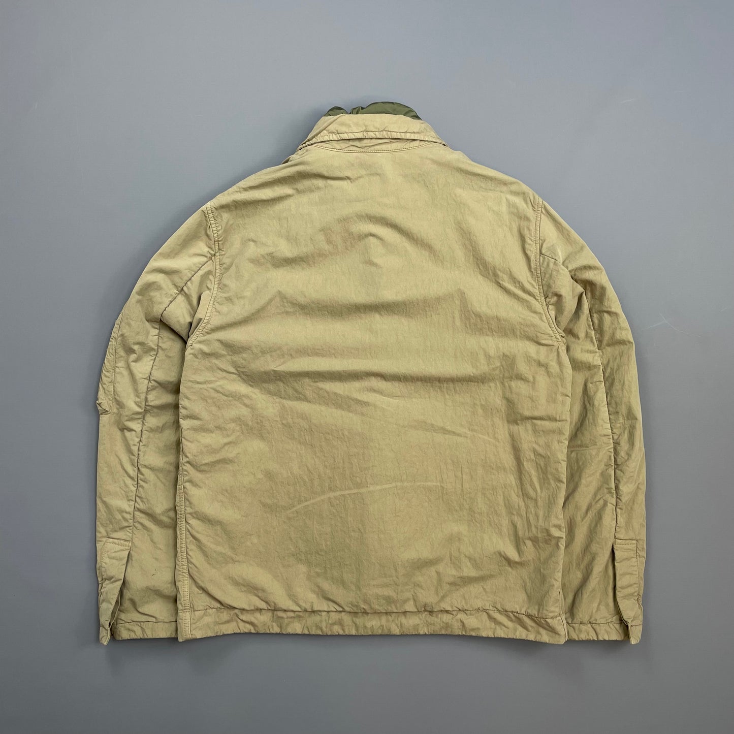 C.P. Company Beige & Green AW05 Lined Harrington Jacket