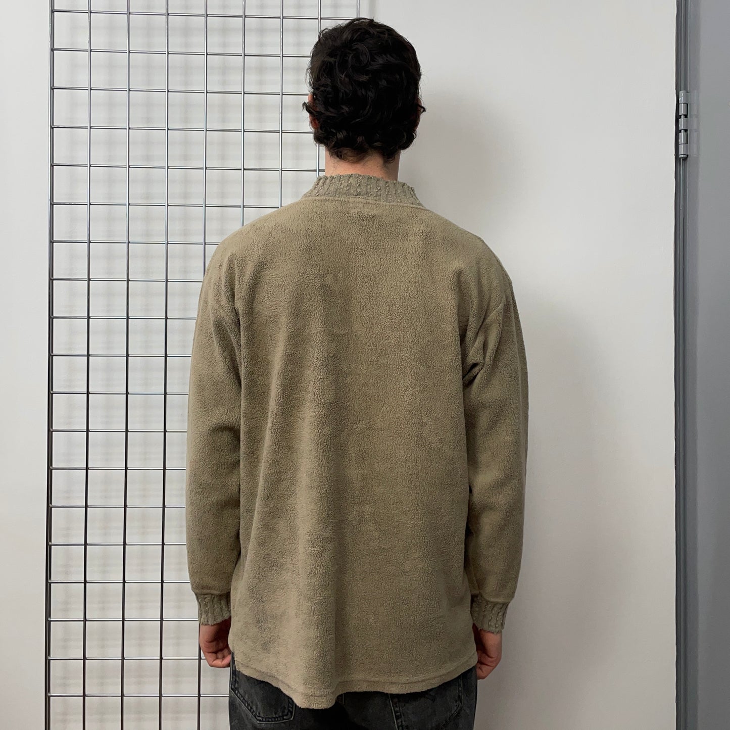 C.P. Company Beige 80s Japanese Release Pile Fleece Jumper