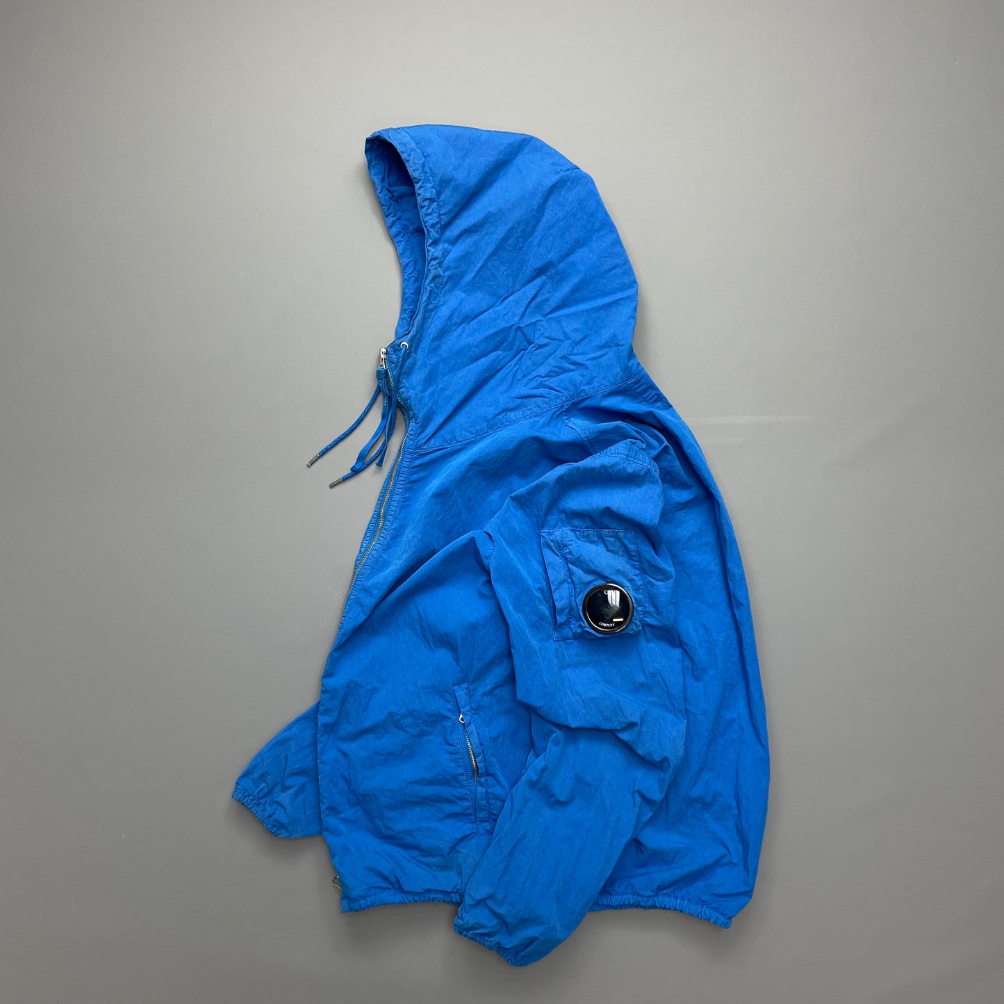 C.P. Company Blue SS15 Hooded Lens Jacket