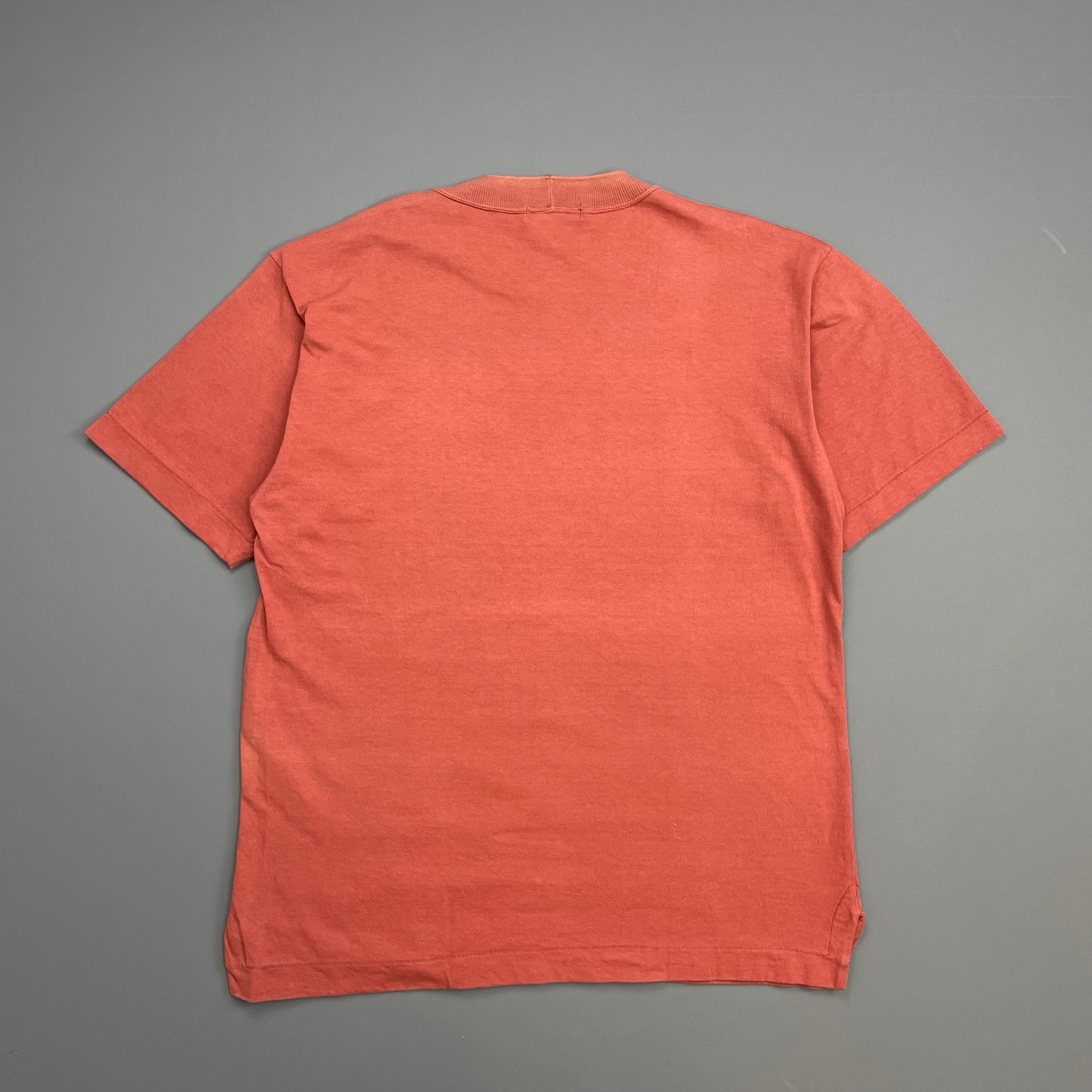 Stone Island Peach 1980s Marina Spellout T-Shirt