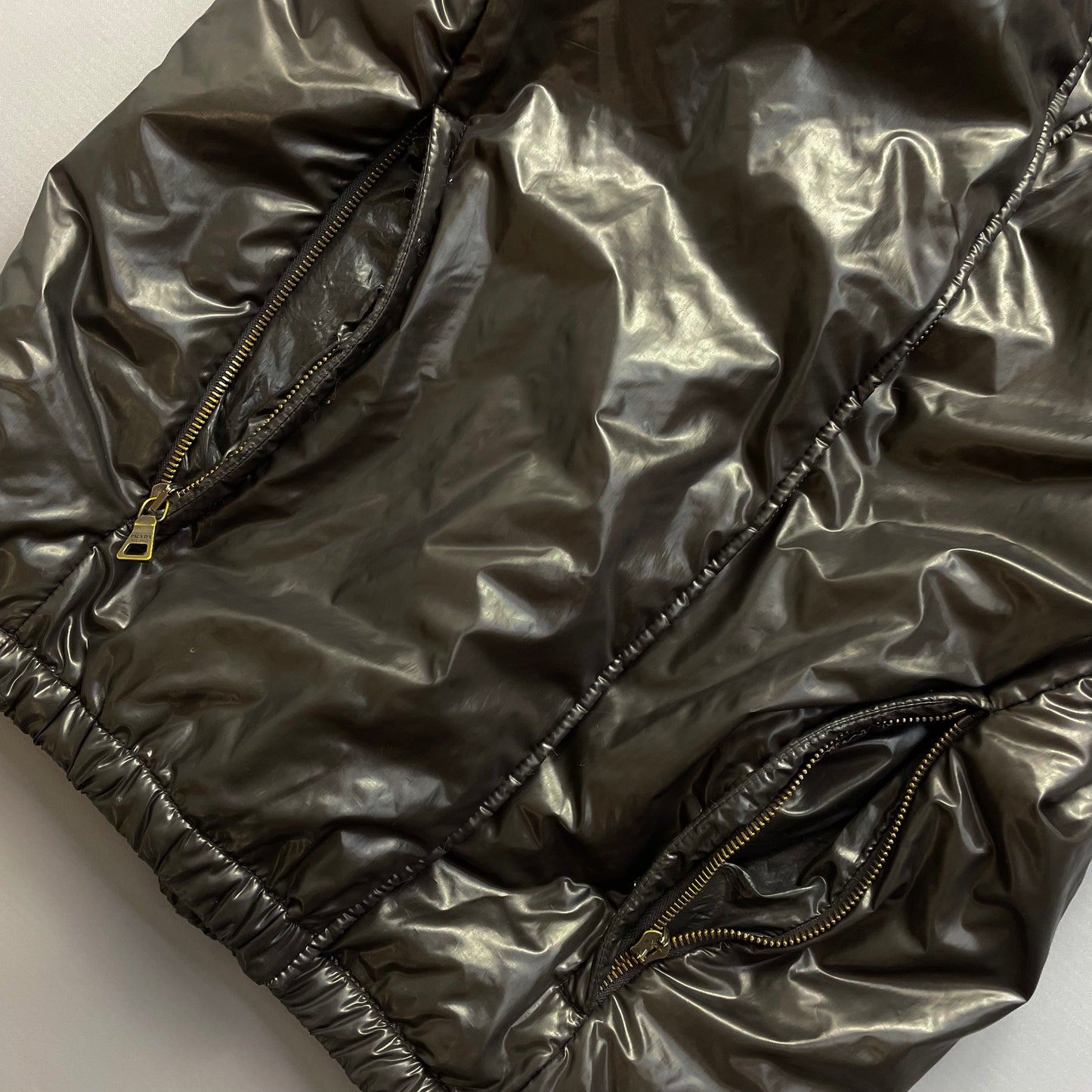 Prada Sport 2009 Nylon Lightweight Padded Harrington Jacket