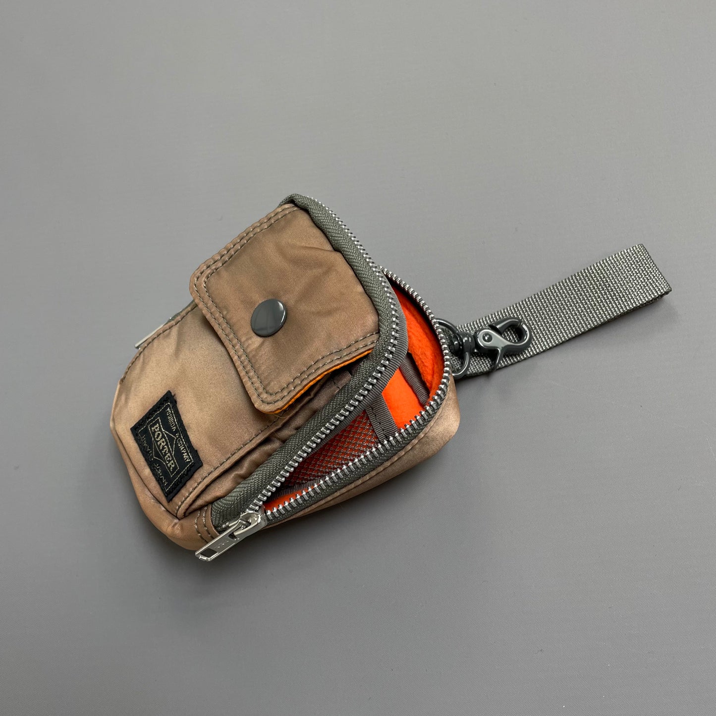 Porter Yoshida & Co. Rose Gold Mini Nylon Tanker Belt & Bag Pouch Attachment