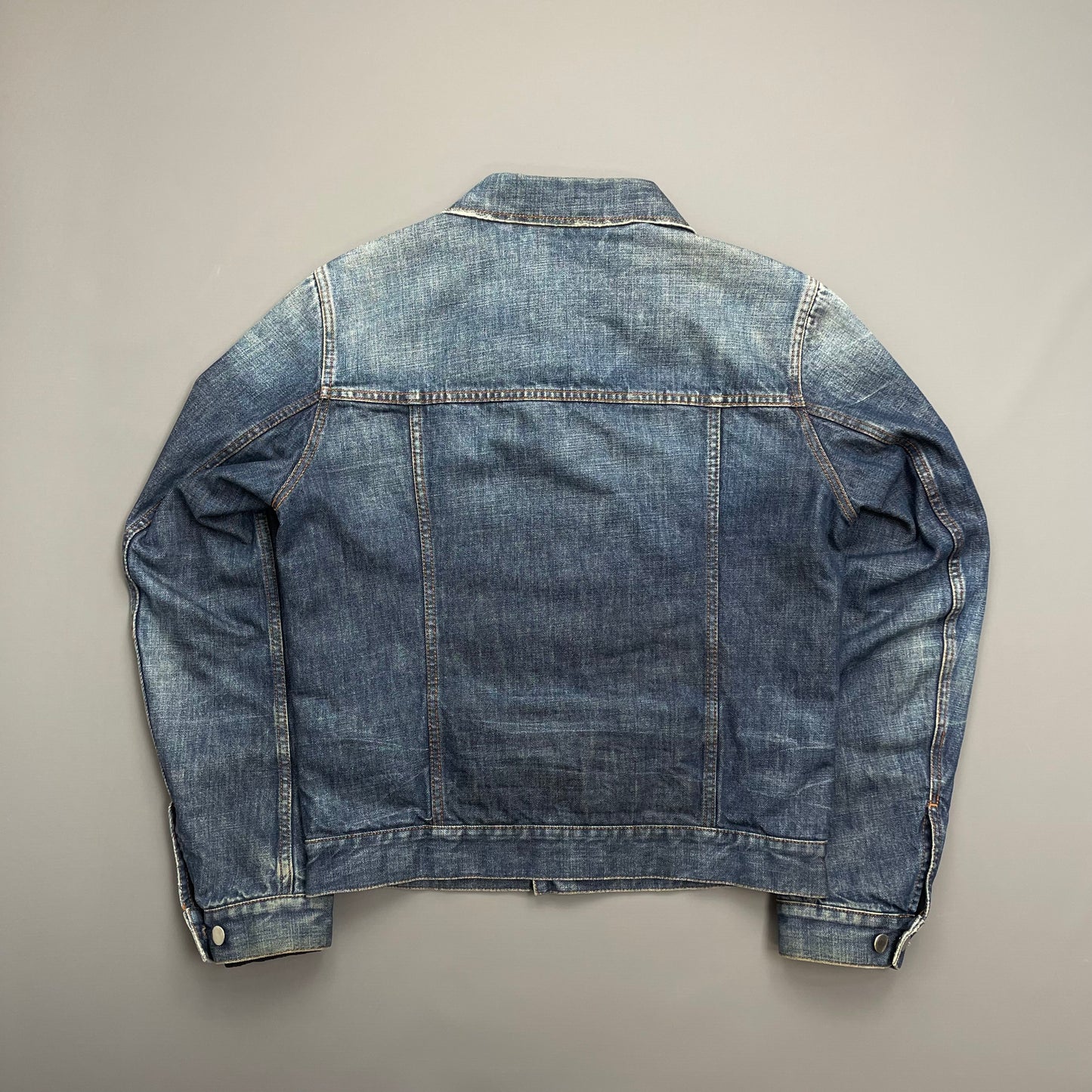 Prada Sport Blue Denim Lined 2005 Ski Jacket