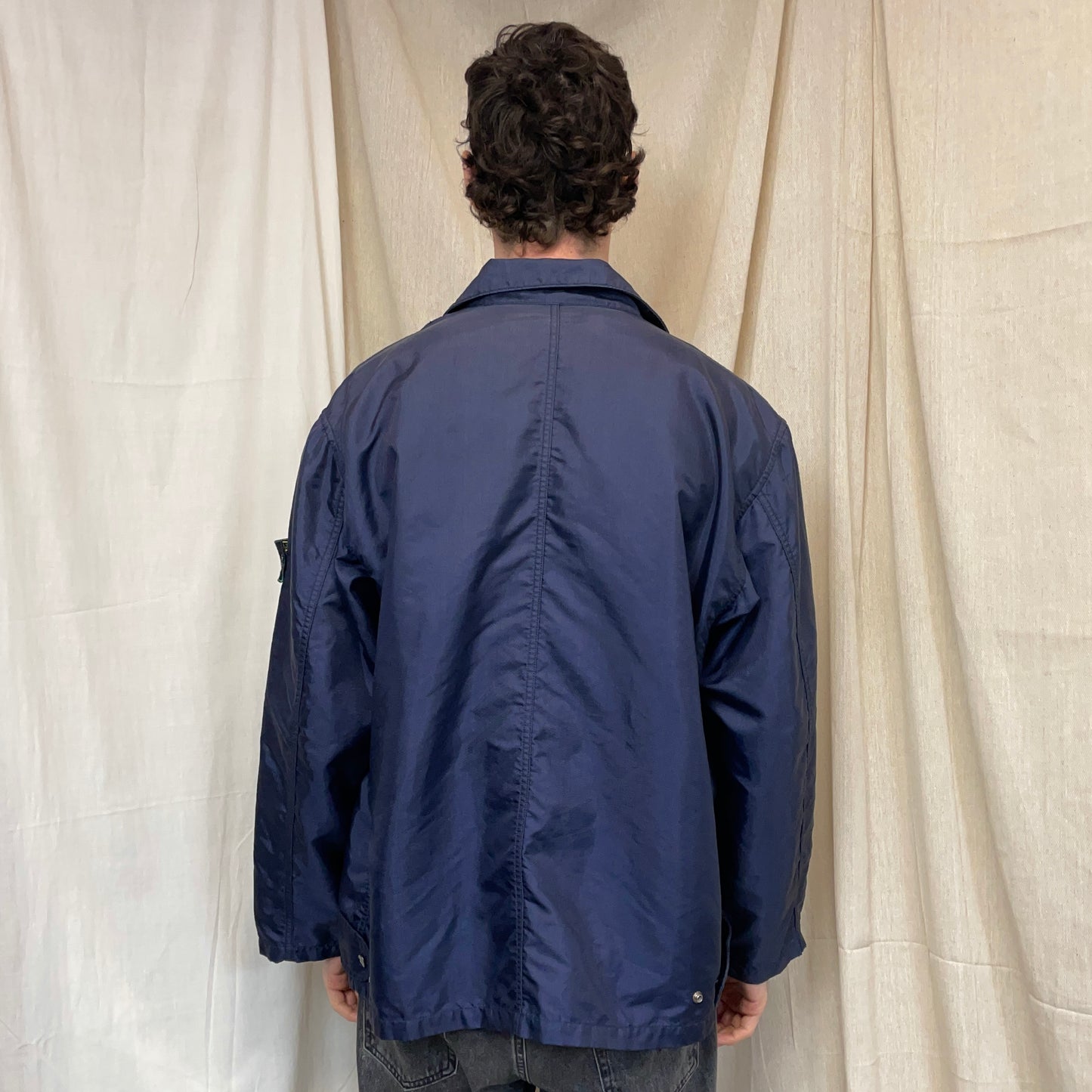 Stone Island Navy SS92 Formula Steel Multi-Pocket Jacket