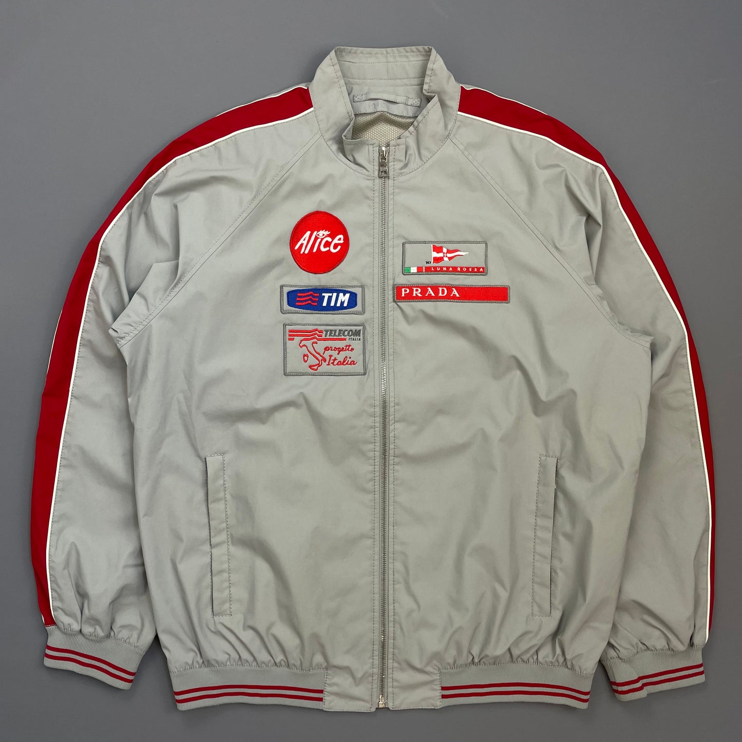 Prada Luna Rossa 2000's Sailing Team Racing Windbreaker Jacket