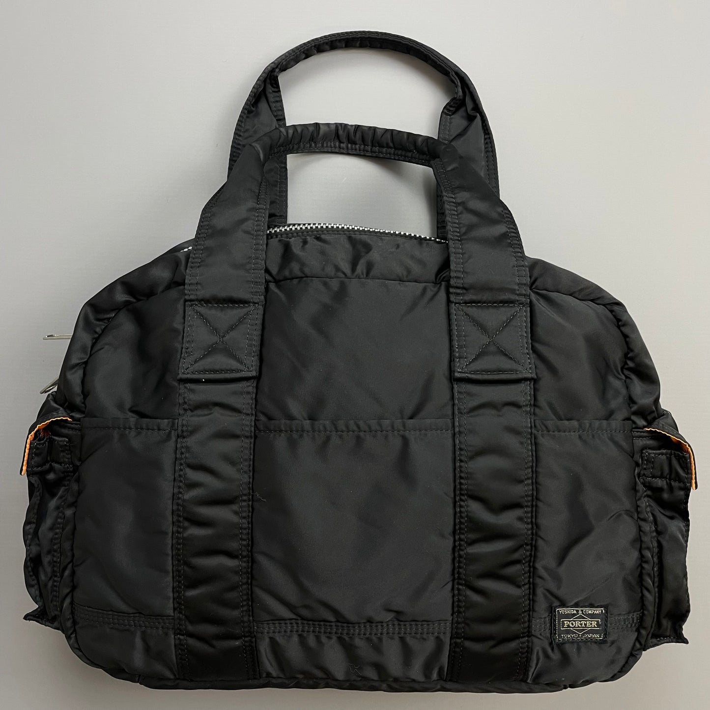 Porter Yoshida & Co. Black Nylon Tanker Handheld Boston Duffle Bag