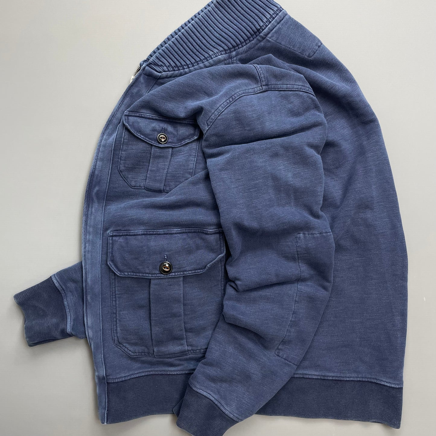 C.P. Company Blue Japanese Release Cotton Zip-Through Jacket