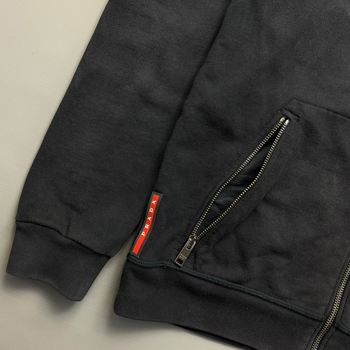 Prada Sport Navy 2017 Nylon Hoodie