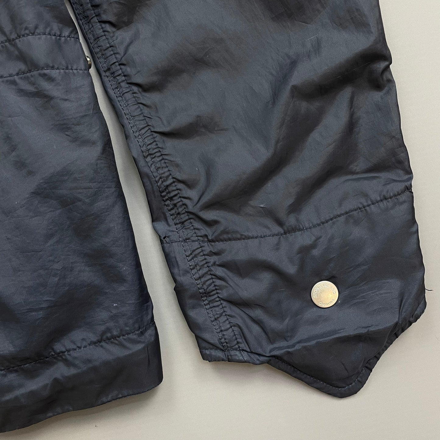 Stone Island Denims Navy SS09 Concealed Hood Tailored Field Jacket