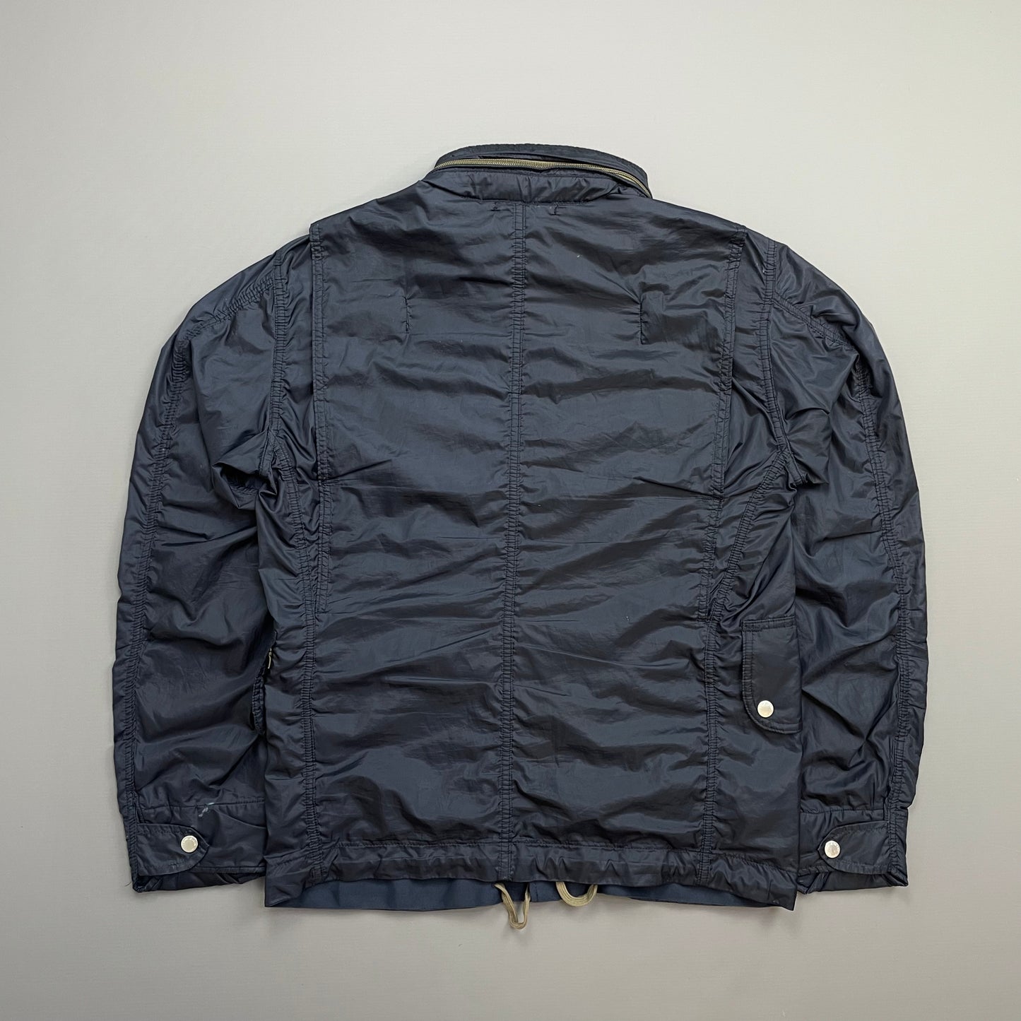 Stone Island Denims Navy SS09 Concealed Hood Tailored Field Jacket