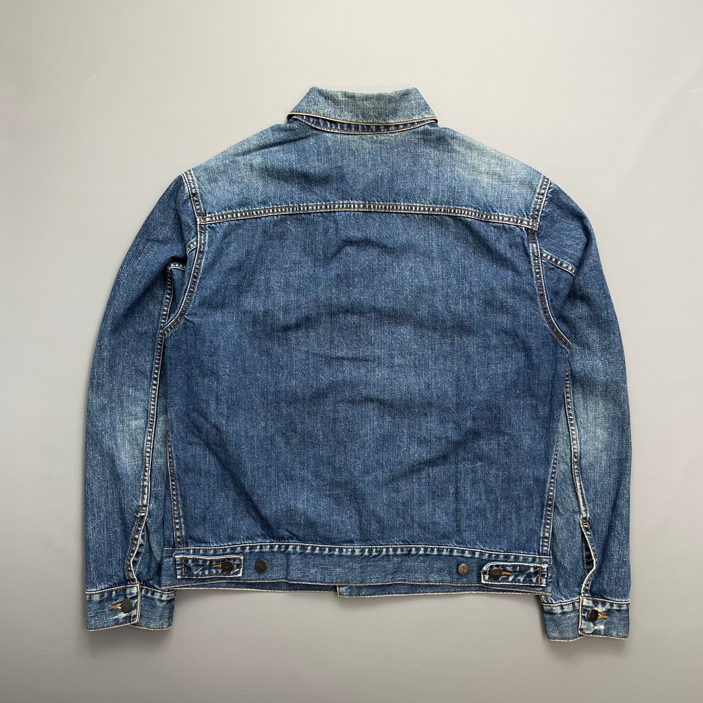 Stone Island Denims Blue Denim Trucker Jacket
