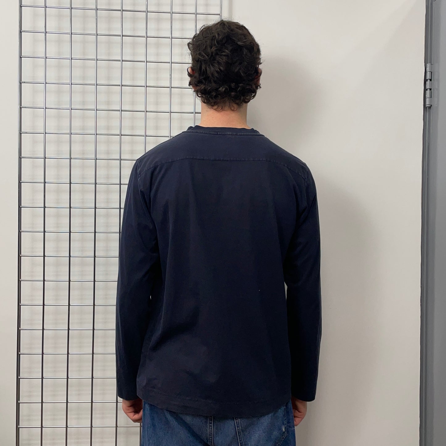 Stone Island Denims Navy AW03 Long Sleeve Tee