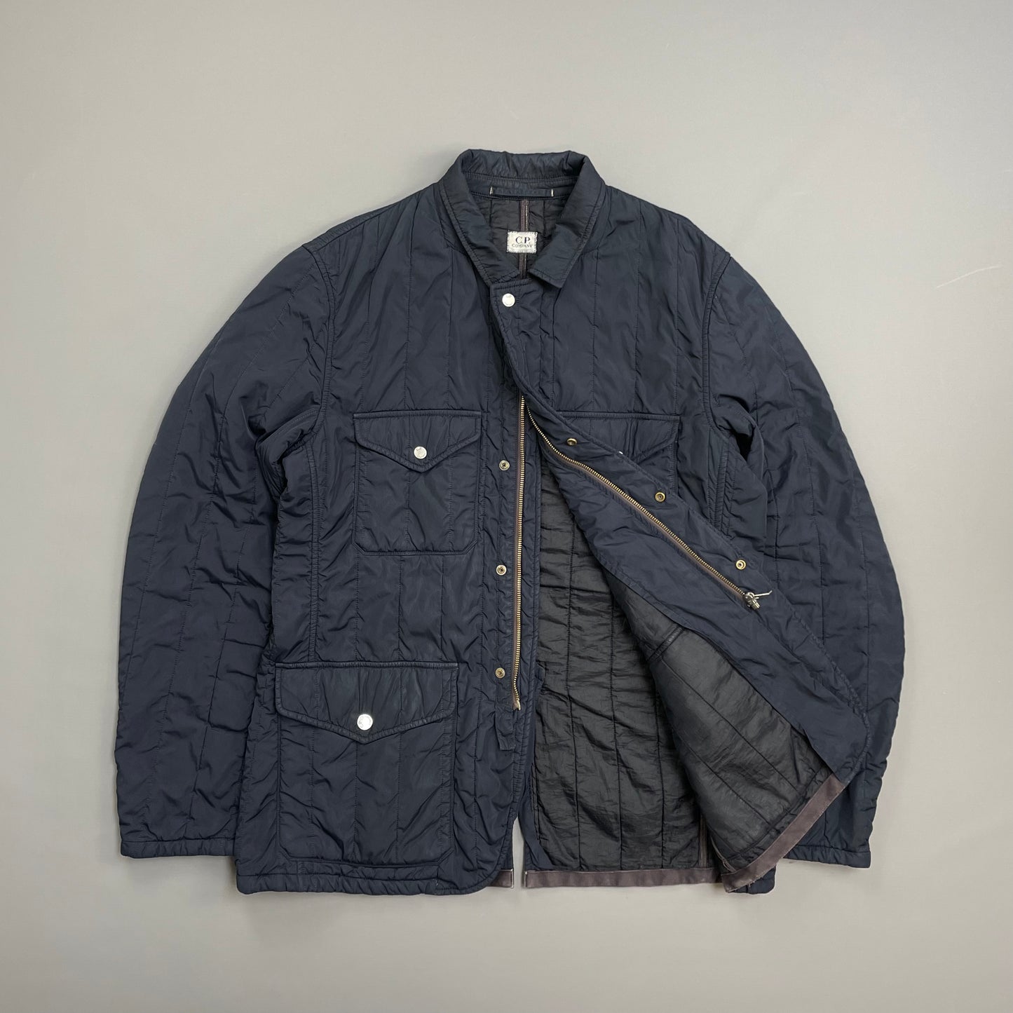 C.P. Company Navy AW08 Midweight Padded Nylon Field Jacket