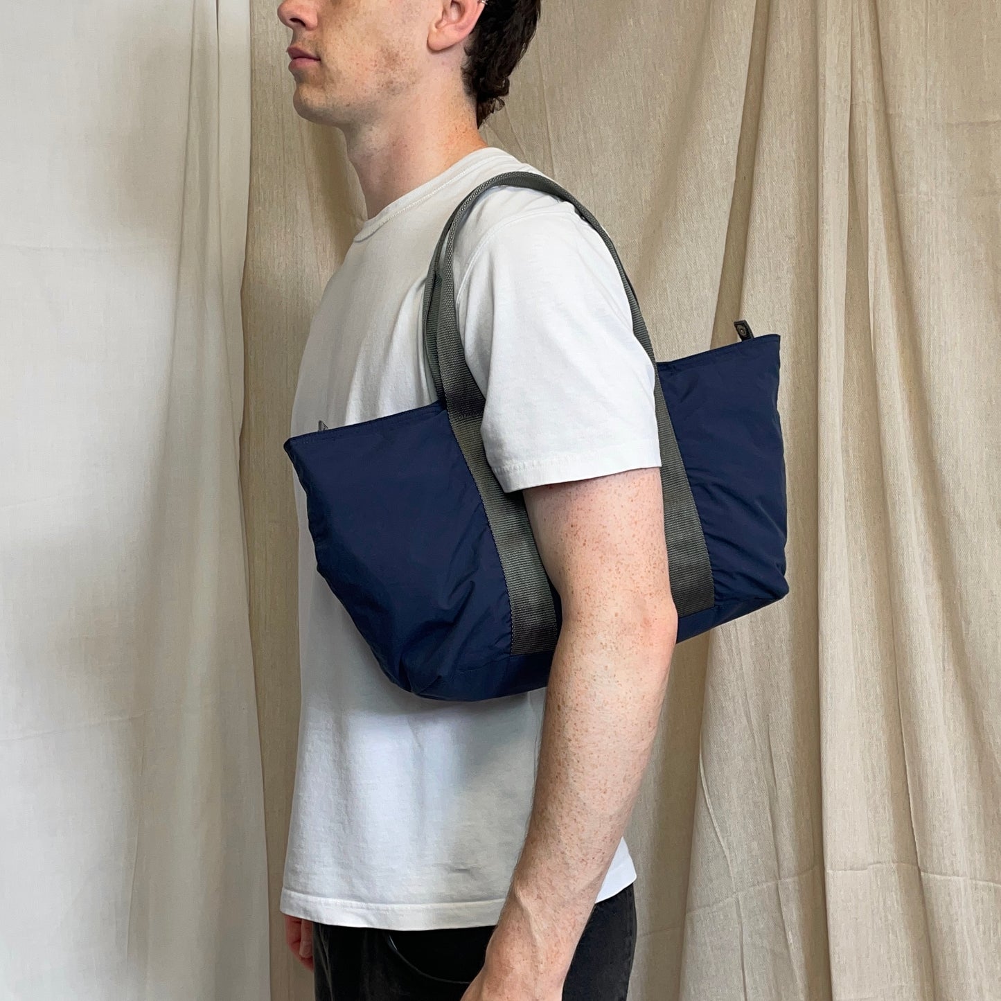 Prada Sport Blue 00s Handheld Sports Bag