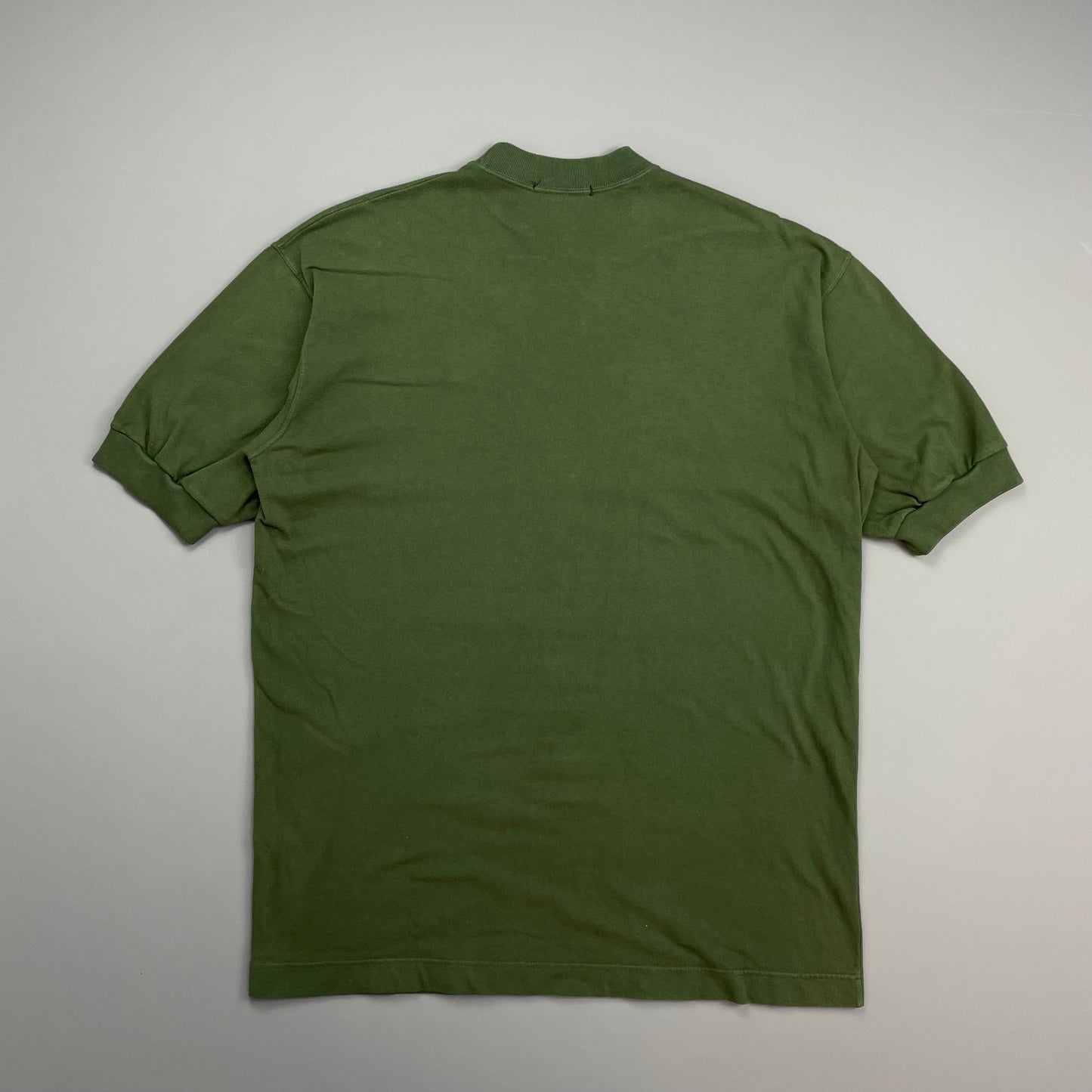 Emporio Armani Green 90s Chest Spellout Jersey T-Shirt