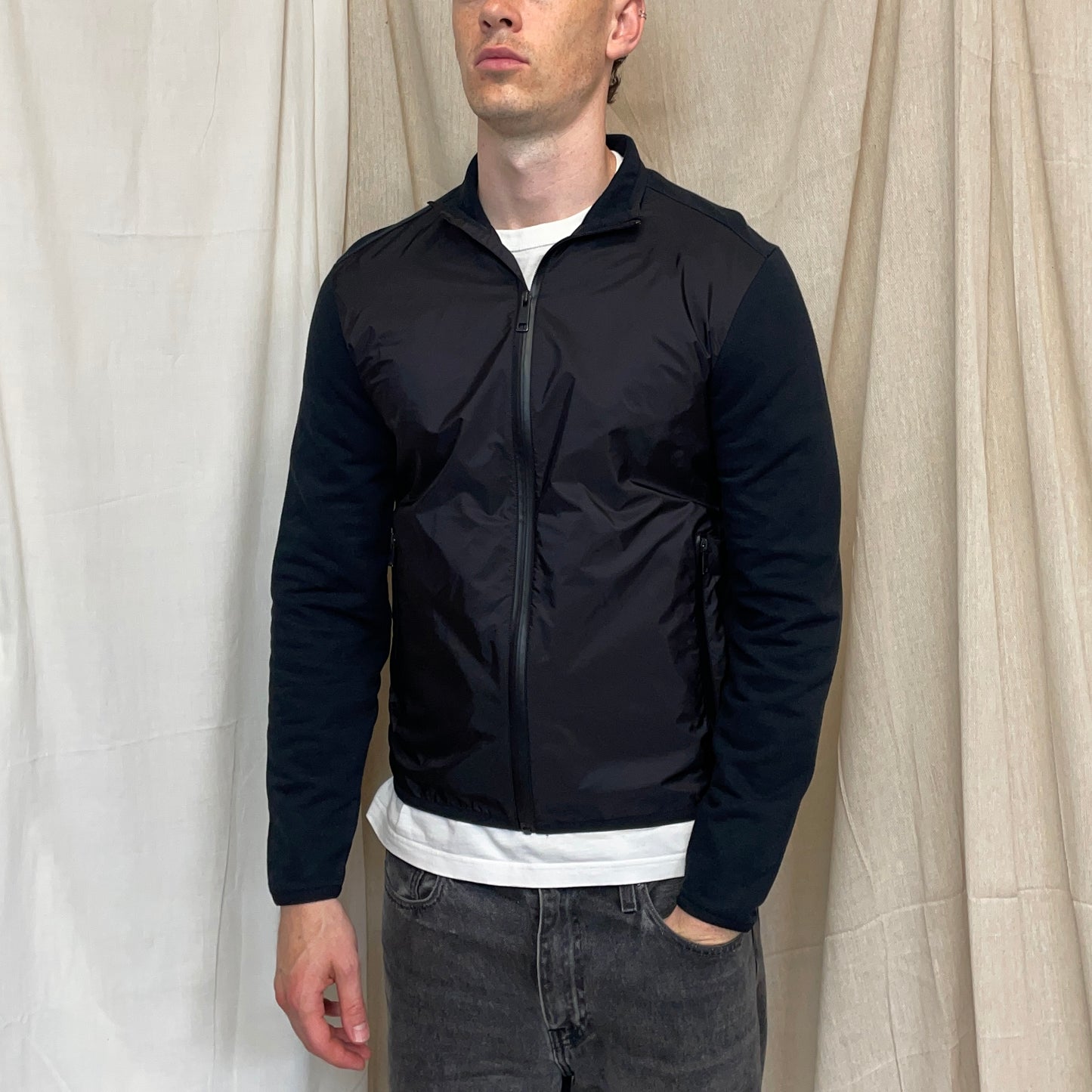 Prada Black 2019 Nylon Panelled Track Jacket