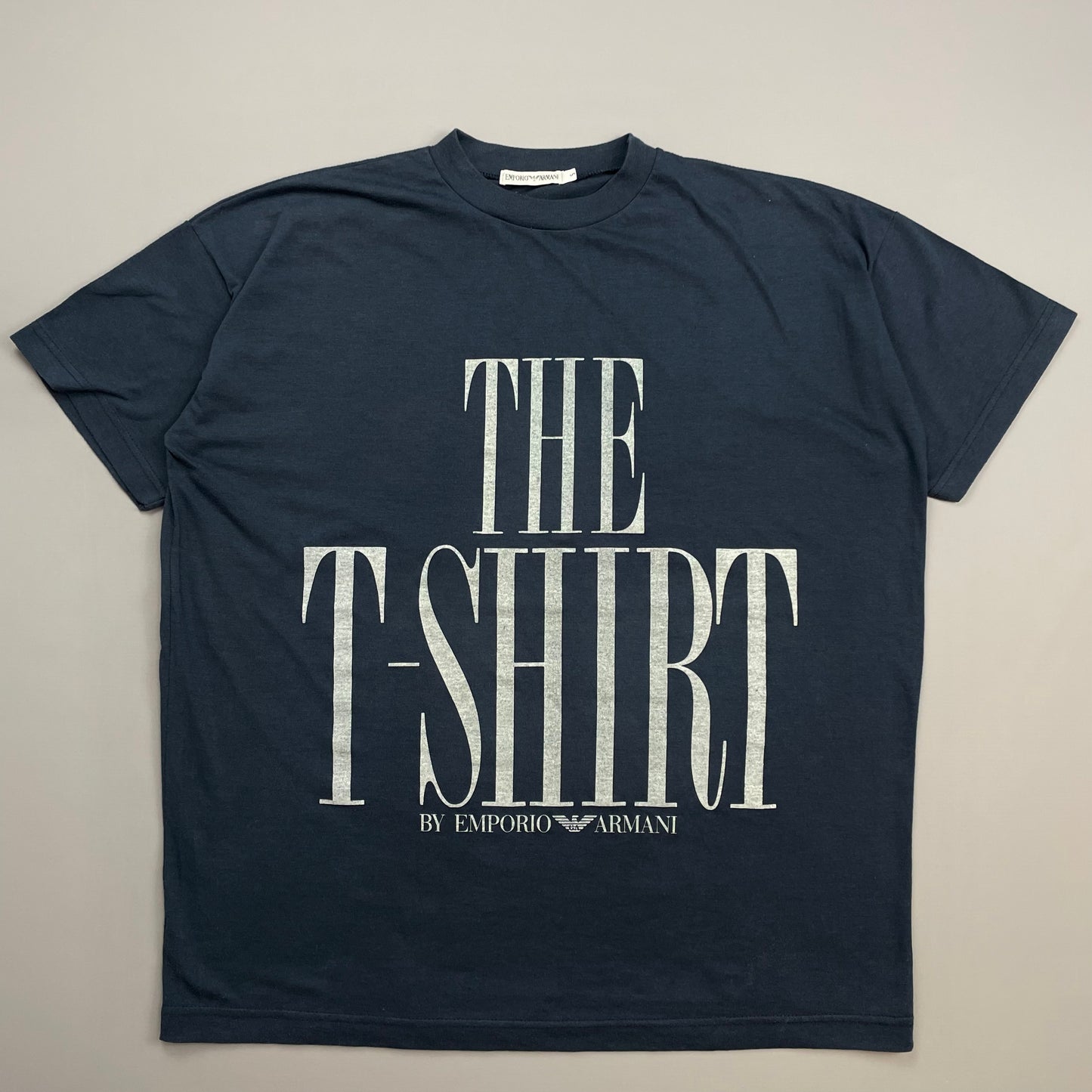 Emporio Armani Navy 90s "The T-Shirt" Vintage Tee