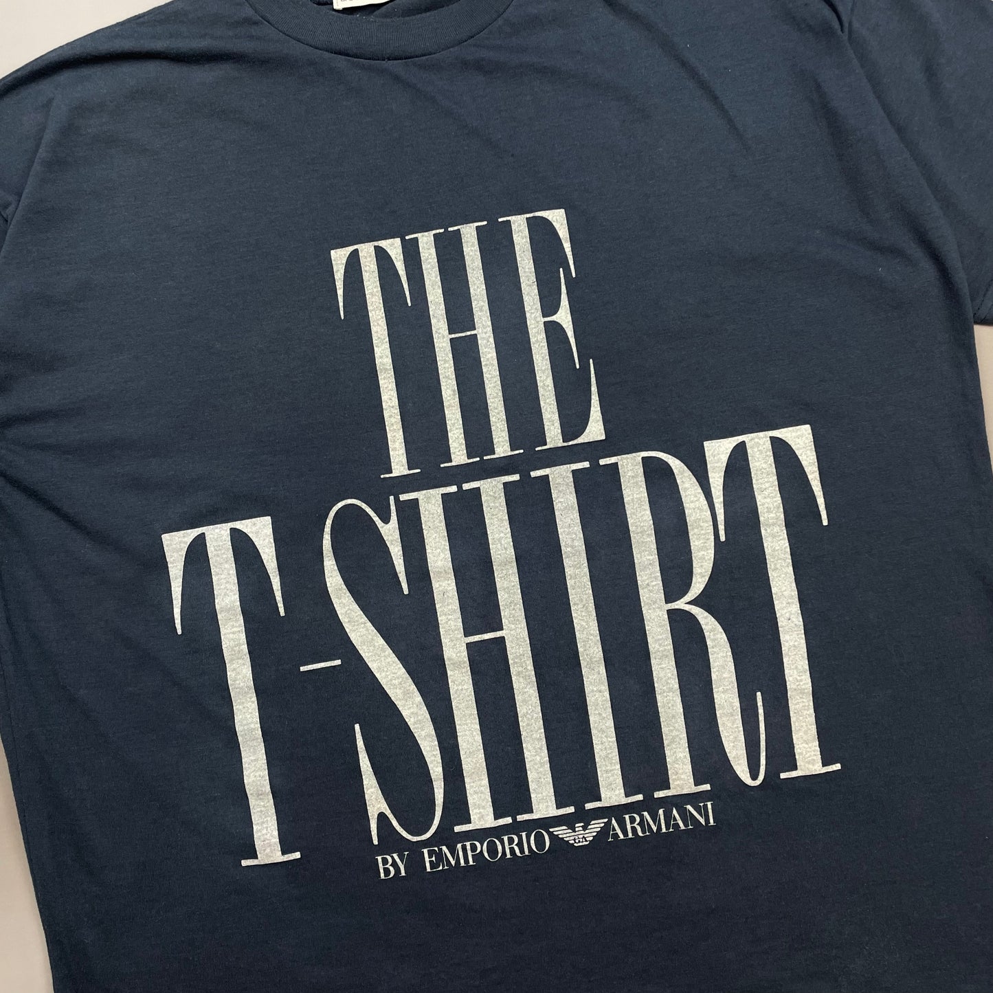 Emporio Armani Navy 90s "The T-Shirt" Vintage Tee