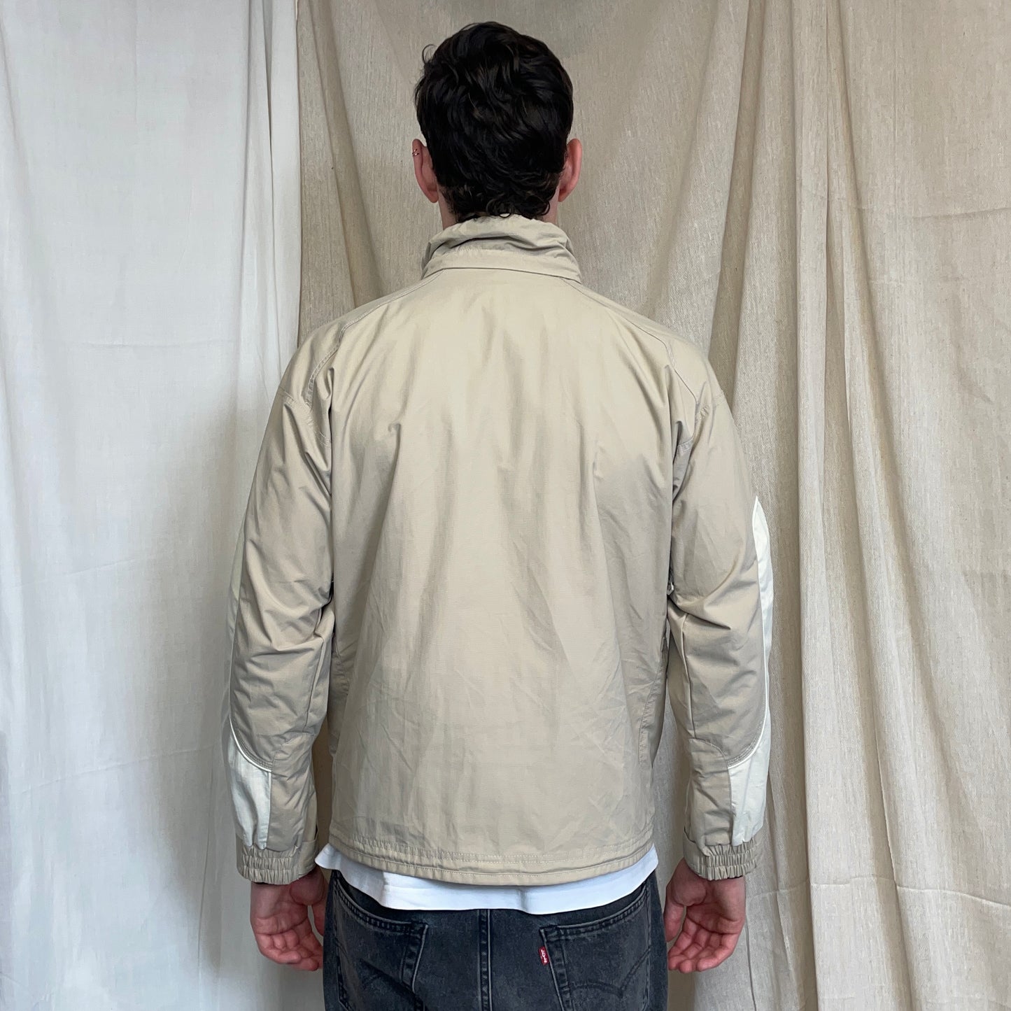 Oakley Software Beige & Cream 00s Multi-Pocket Technical Ski Jacket