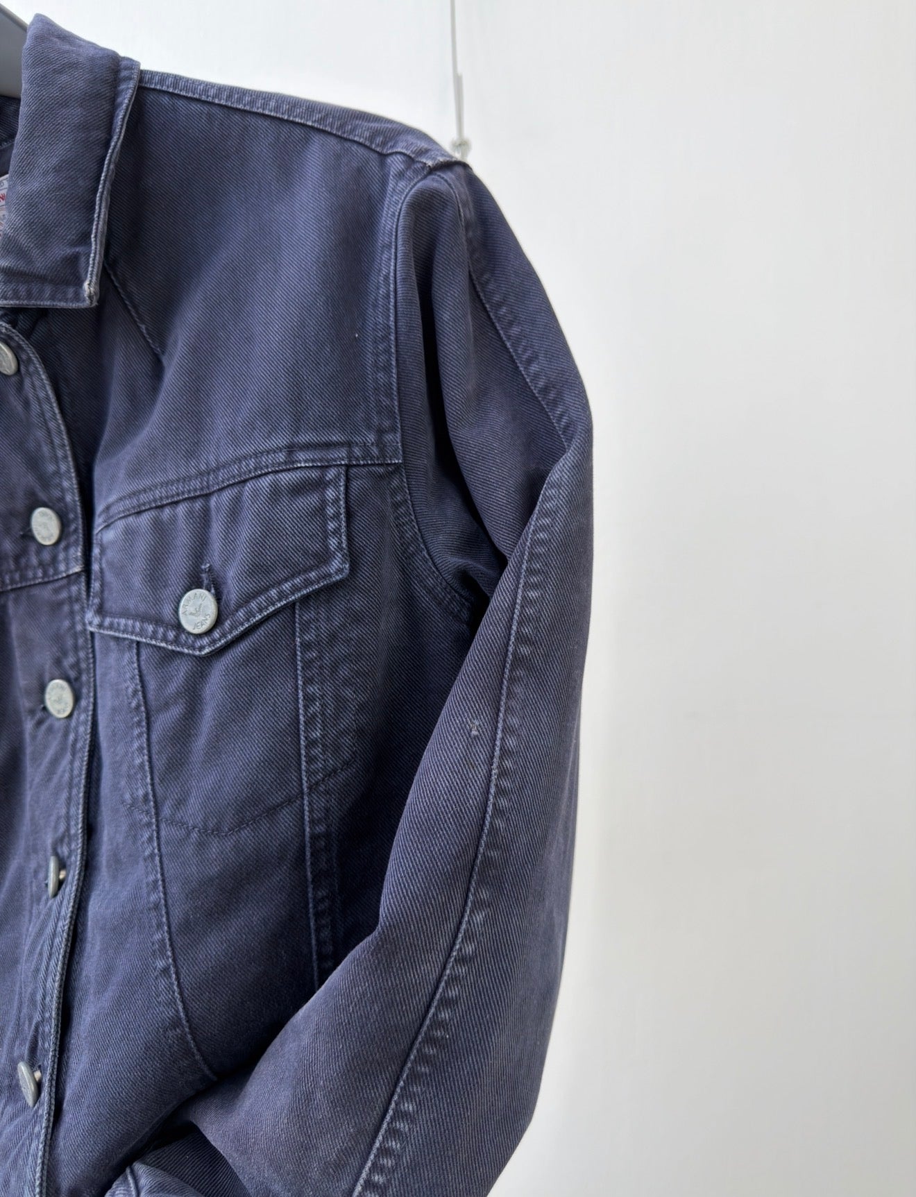 Armani Jeans 90s Padded Trucker Jacket