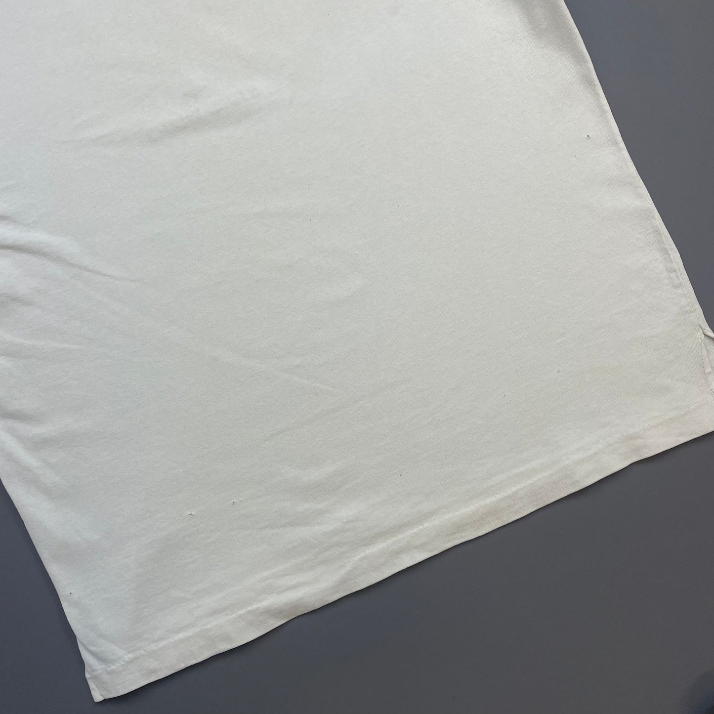 Stone Island White 80s Boat Neck Spellout Oversized T-Shirt