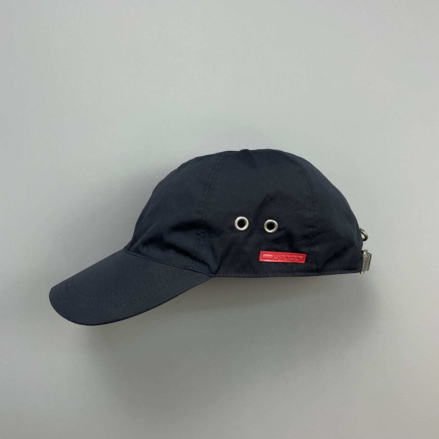 Prada Sport Navy 00s Technical Strap Cap