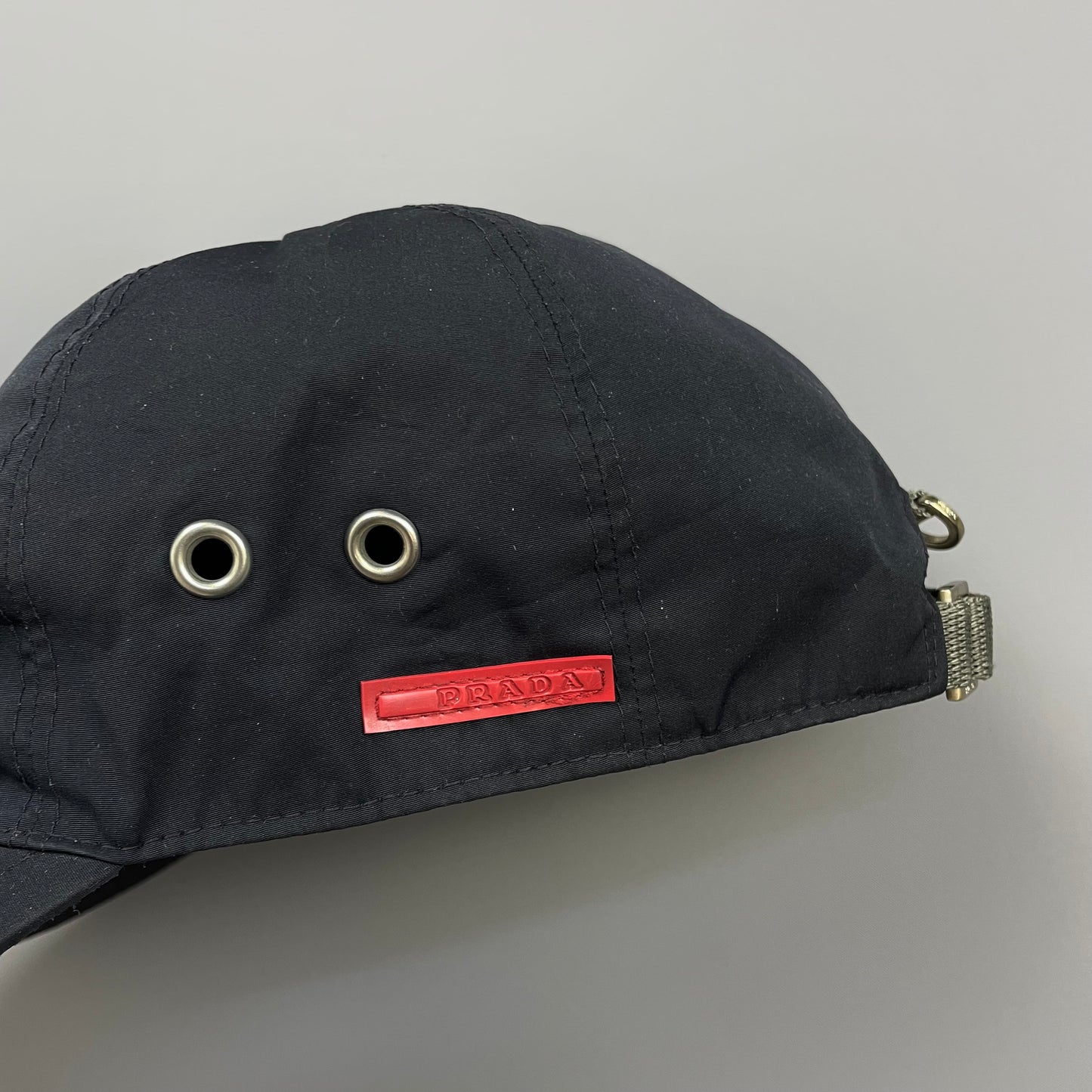 Prada Sport Navy 00s Technical Strap Cap