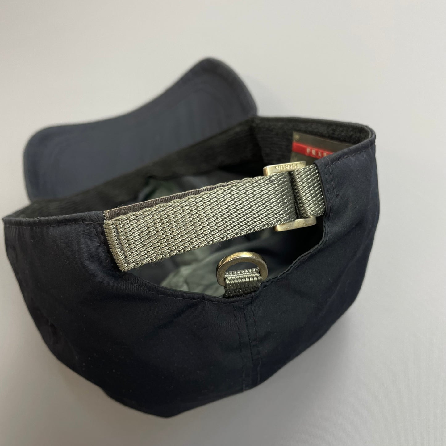 Prada Sport Navy 00s Technical Strap Cap
