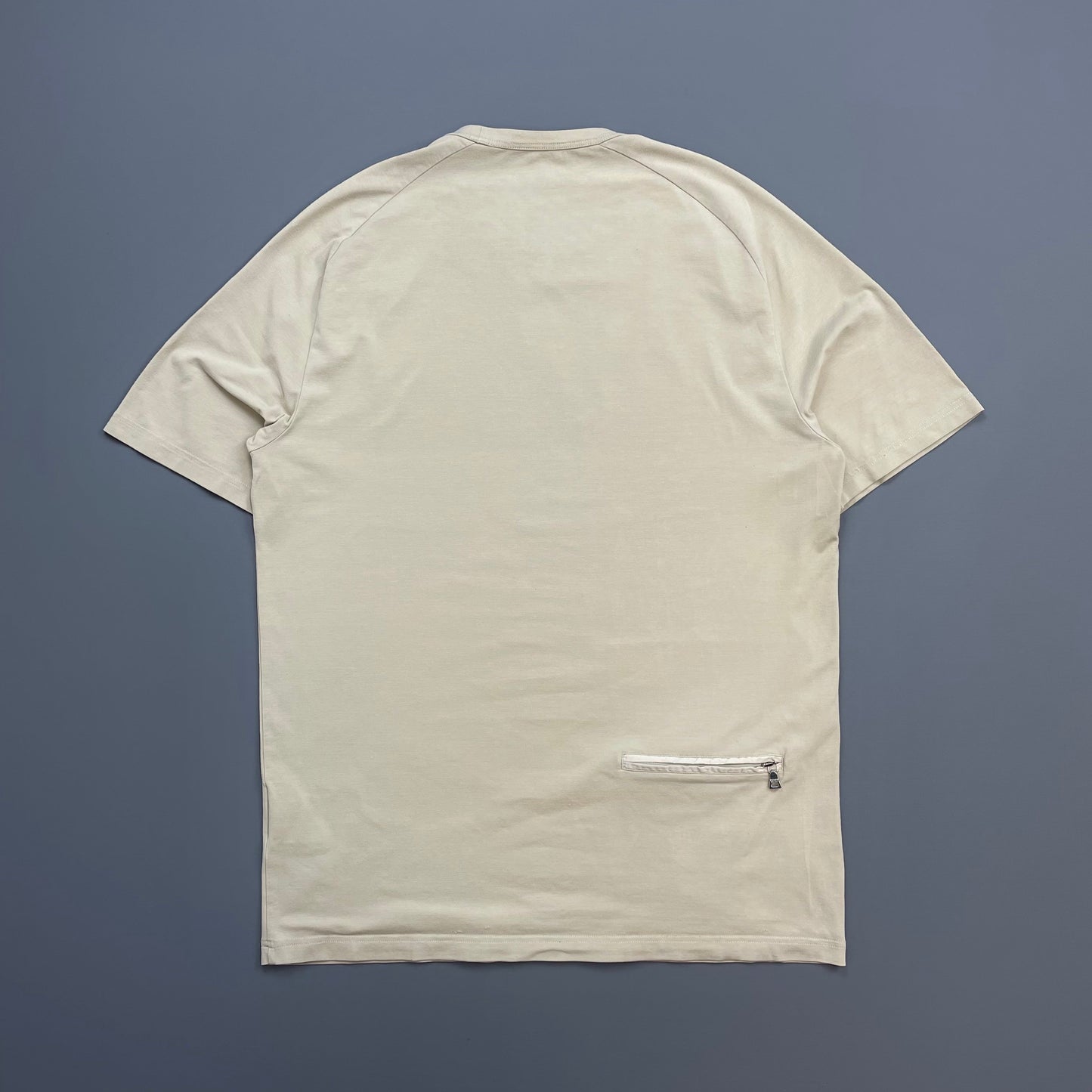 Prada Sport Beige 00s Rear Pocket Elastane T-Shirt