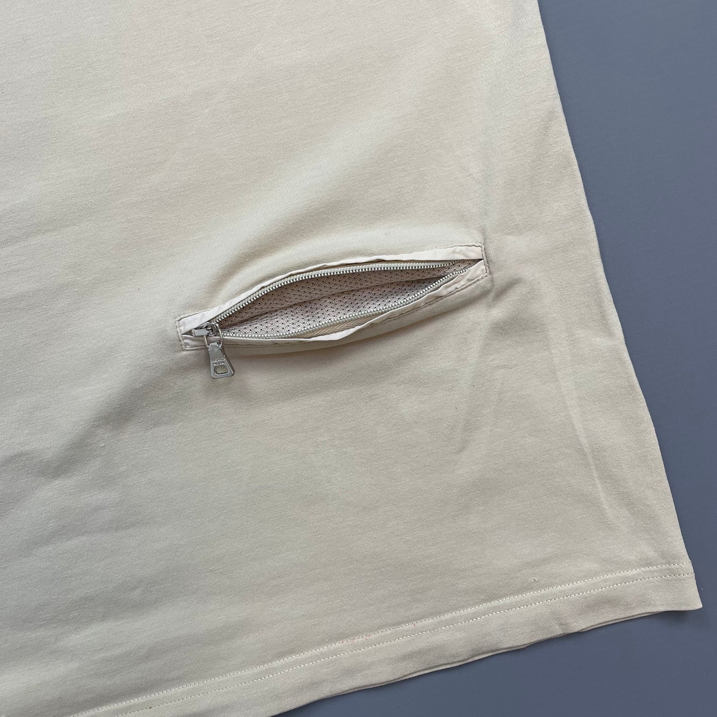 Prada Sport Beige 00s Rear Pocket Elastane T-Shirt