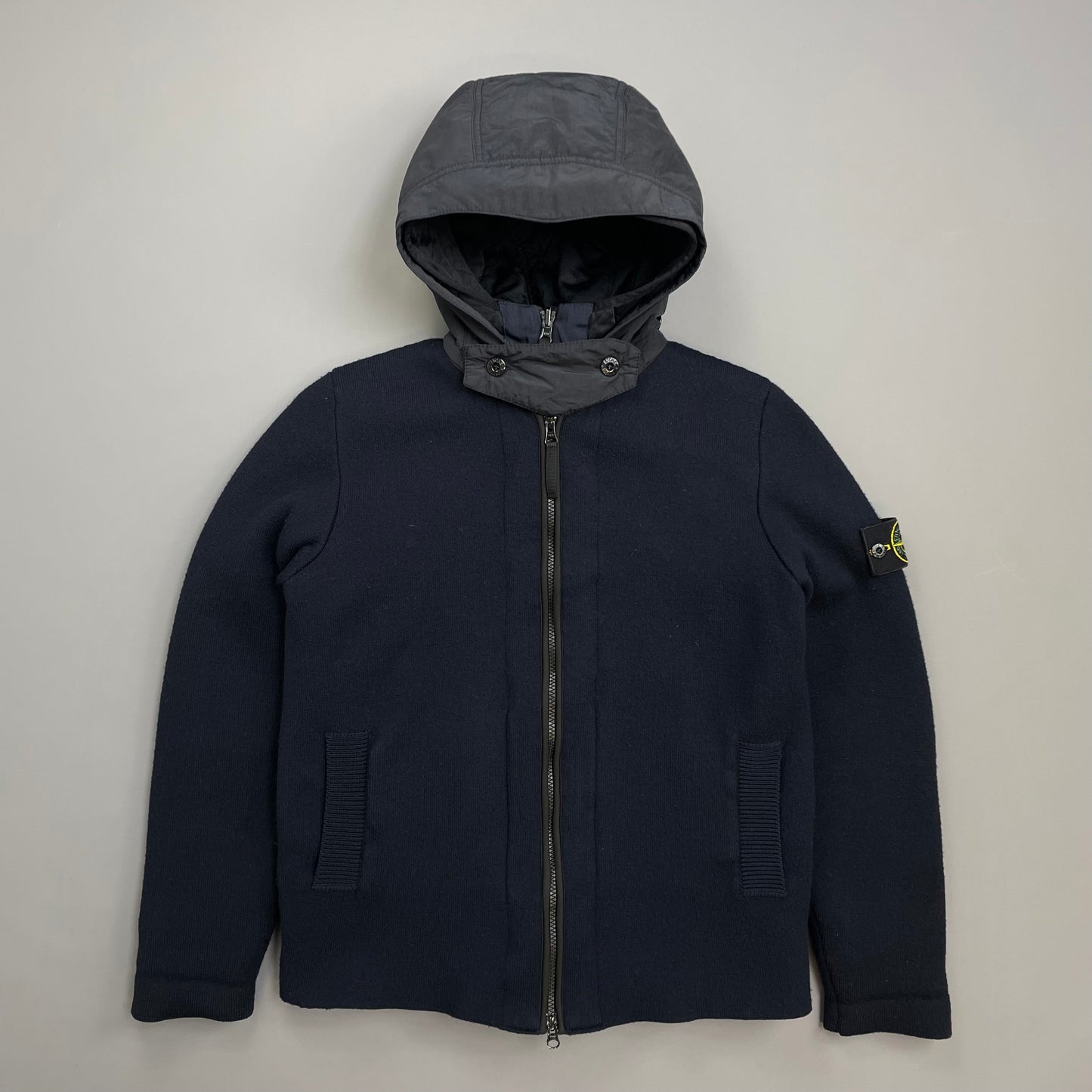 Stone Island Navy Blue AW11 Presidents Nylon Hood Jacket