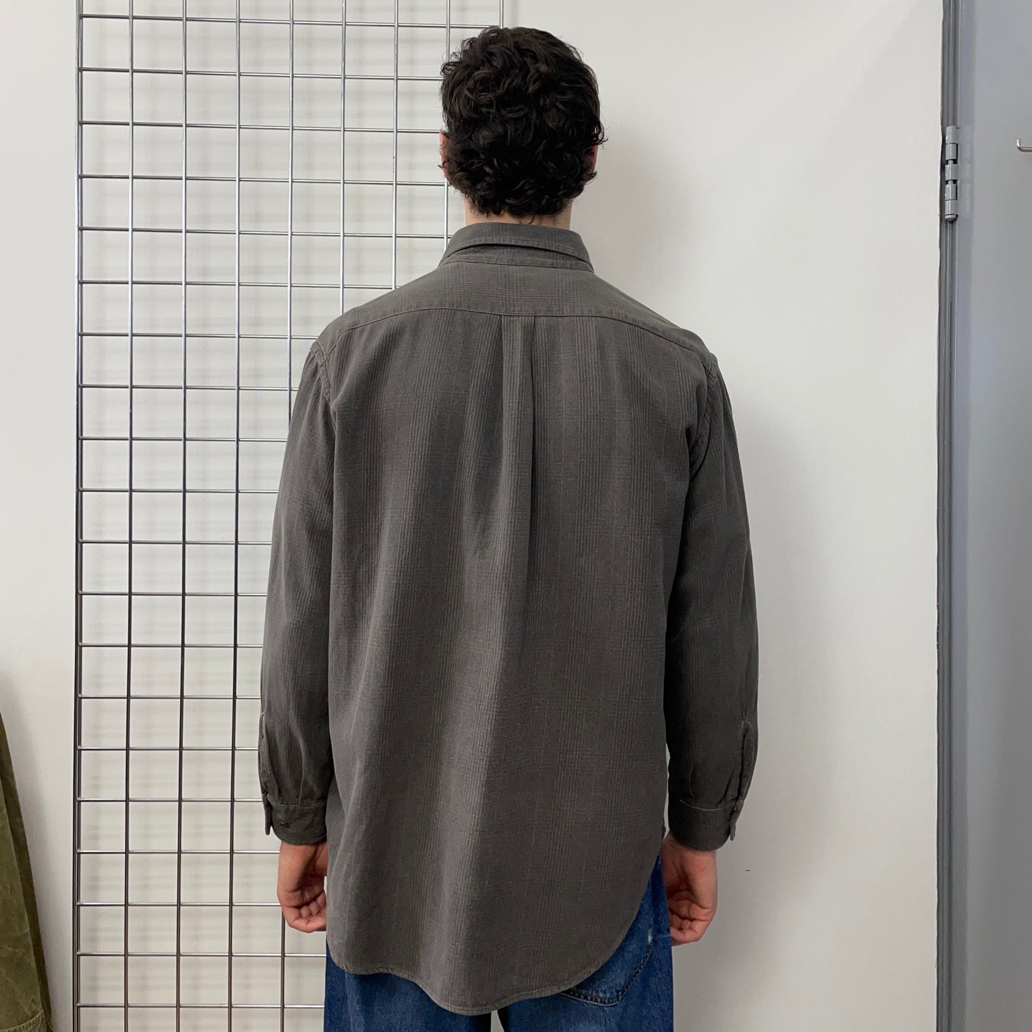 C.P. Company Grey 90s Check Shirt