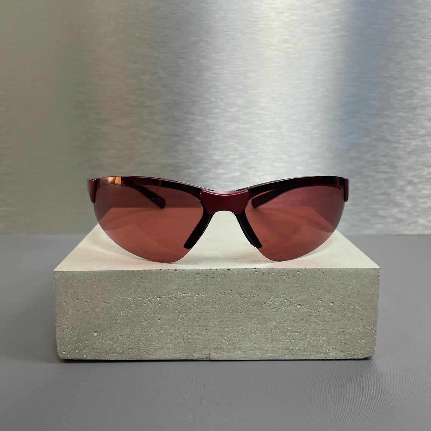 Prada Sport Red Wrap Racing Sunglasses