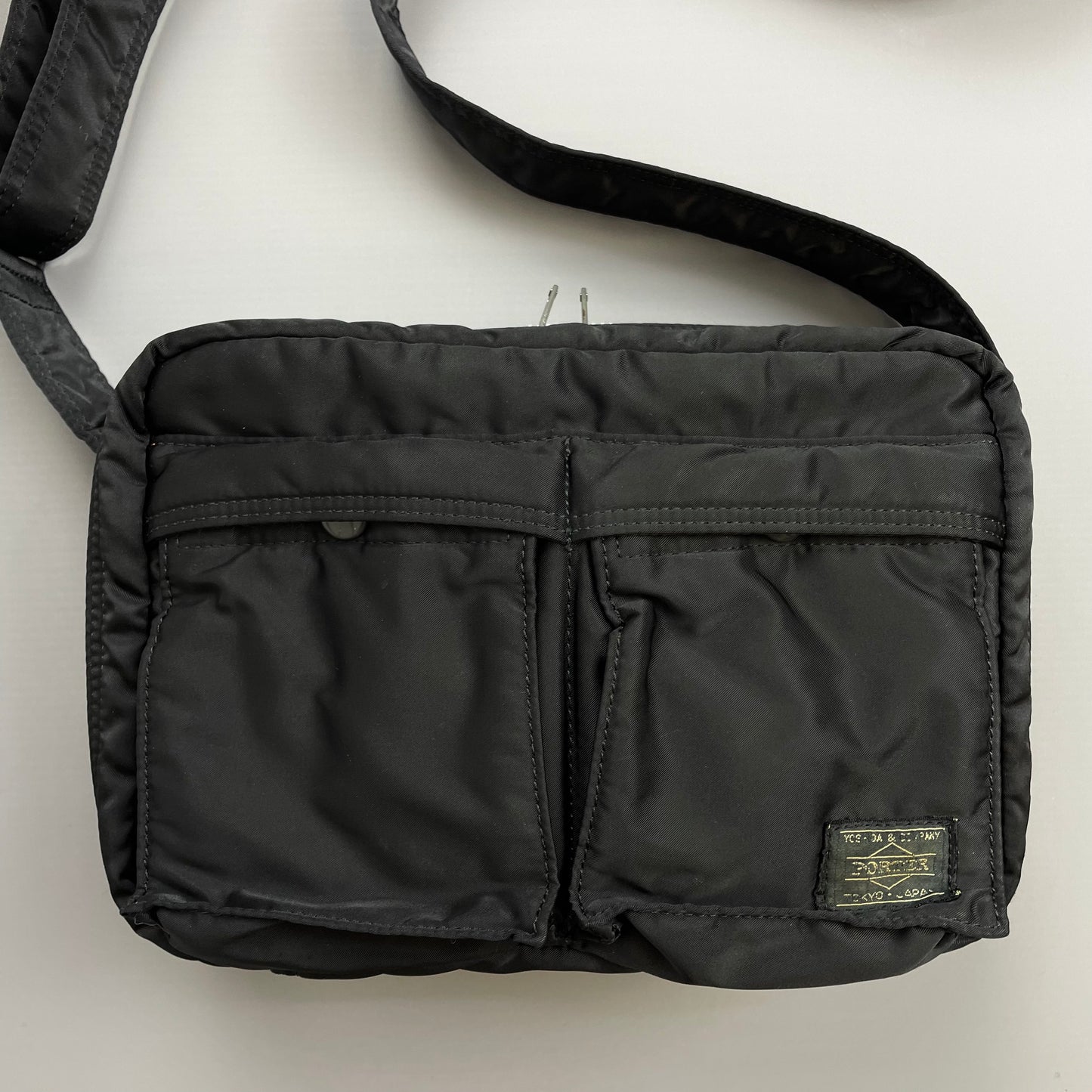 Porter Yoshida & Co. Black Nylon Tanker Crossbody Shoulder Bag