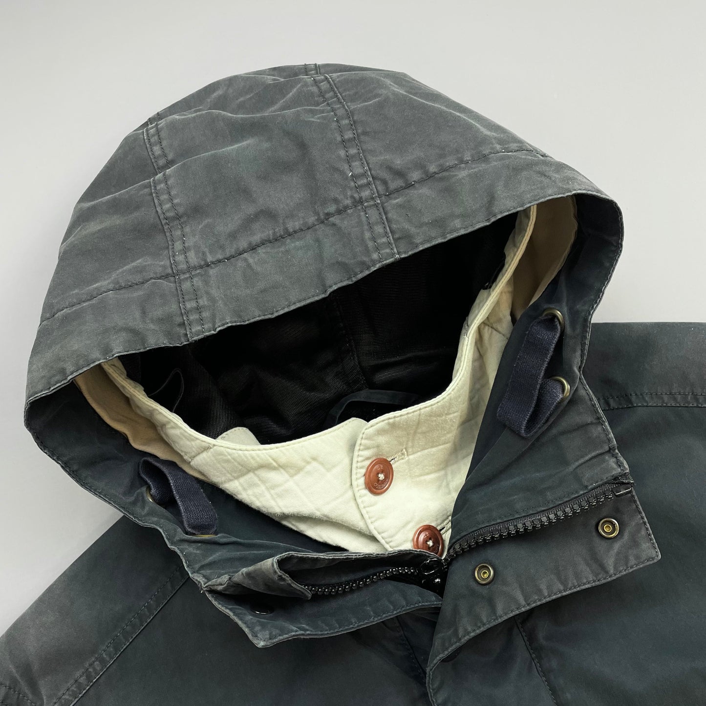 C.P. Company Black Multi-Pocket MTP Liner Hooded Jacket