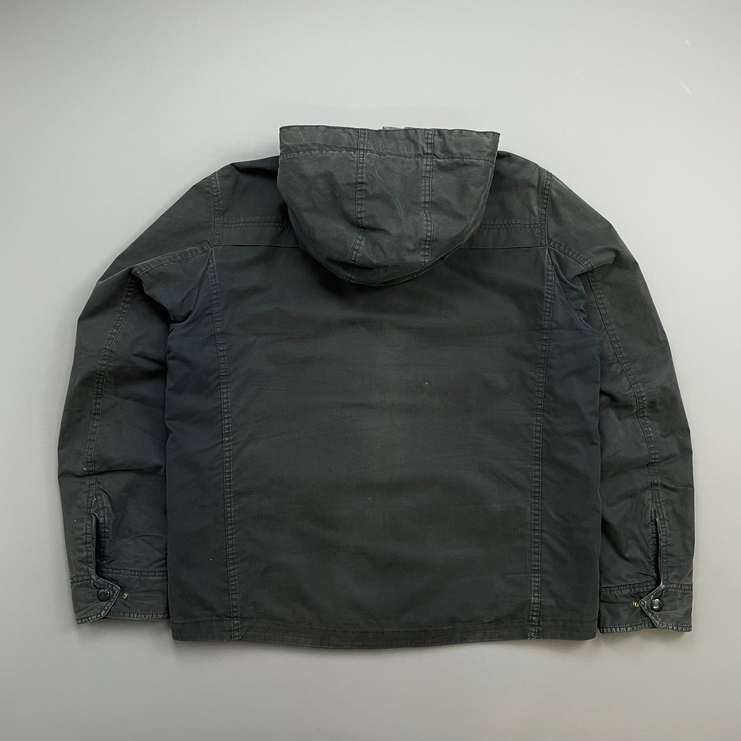 C.P. Company Black Multi-Pocket MTP Liner Hooded Jacket
