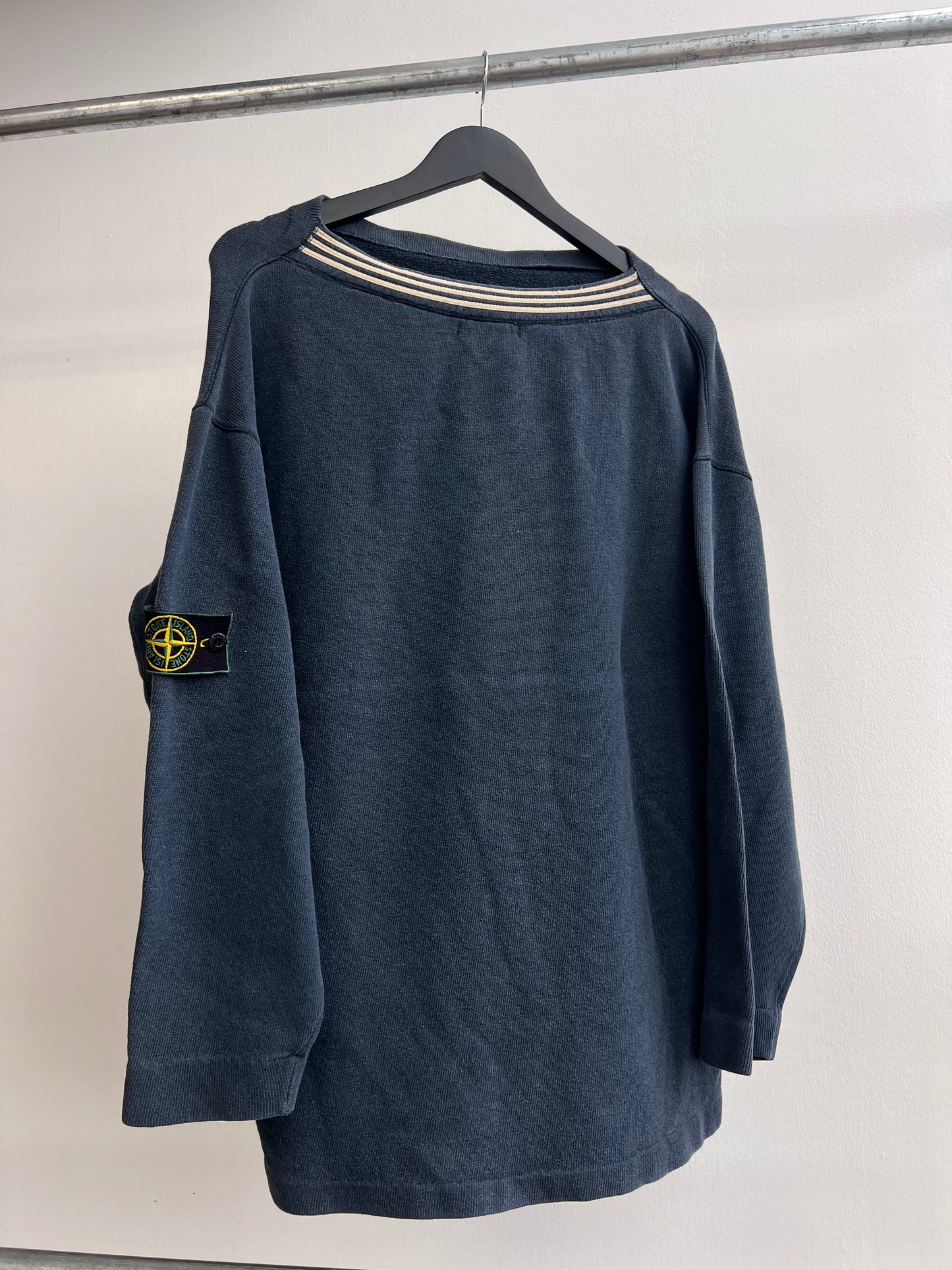 Stone Island 90s Boat Neck Jumper