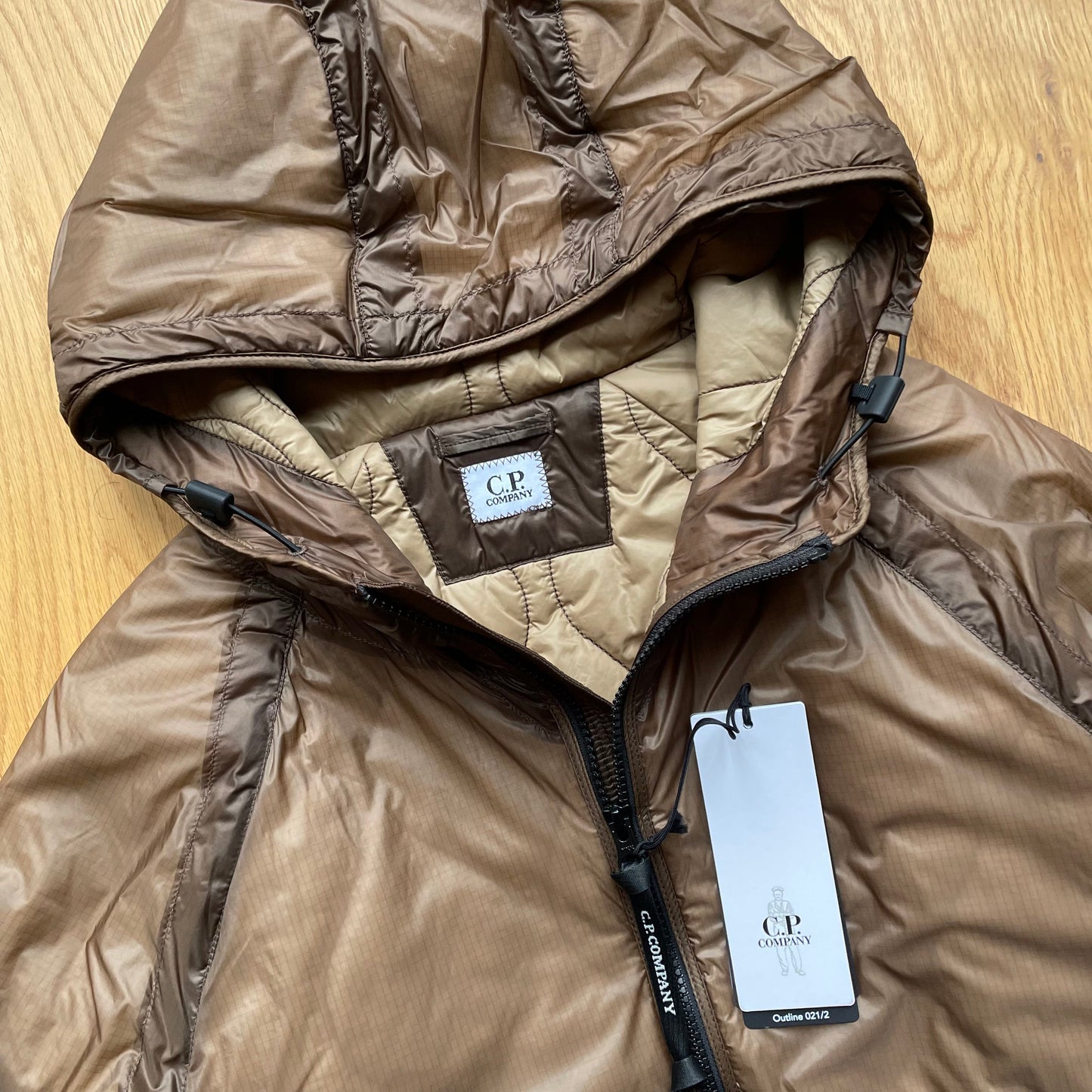 CP Company Outline Jacket in Cumin (RRP £625)